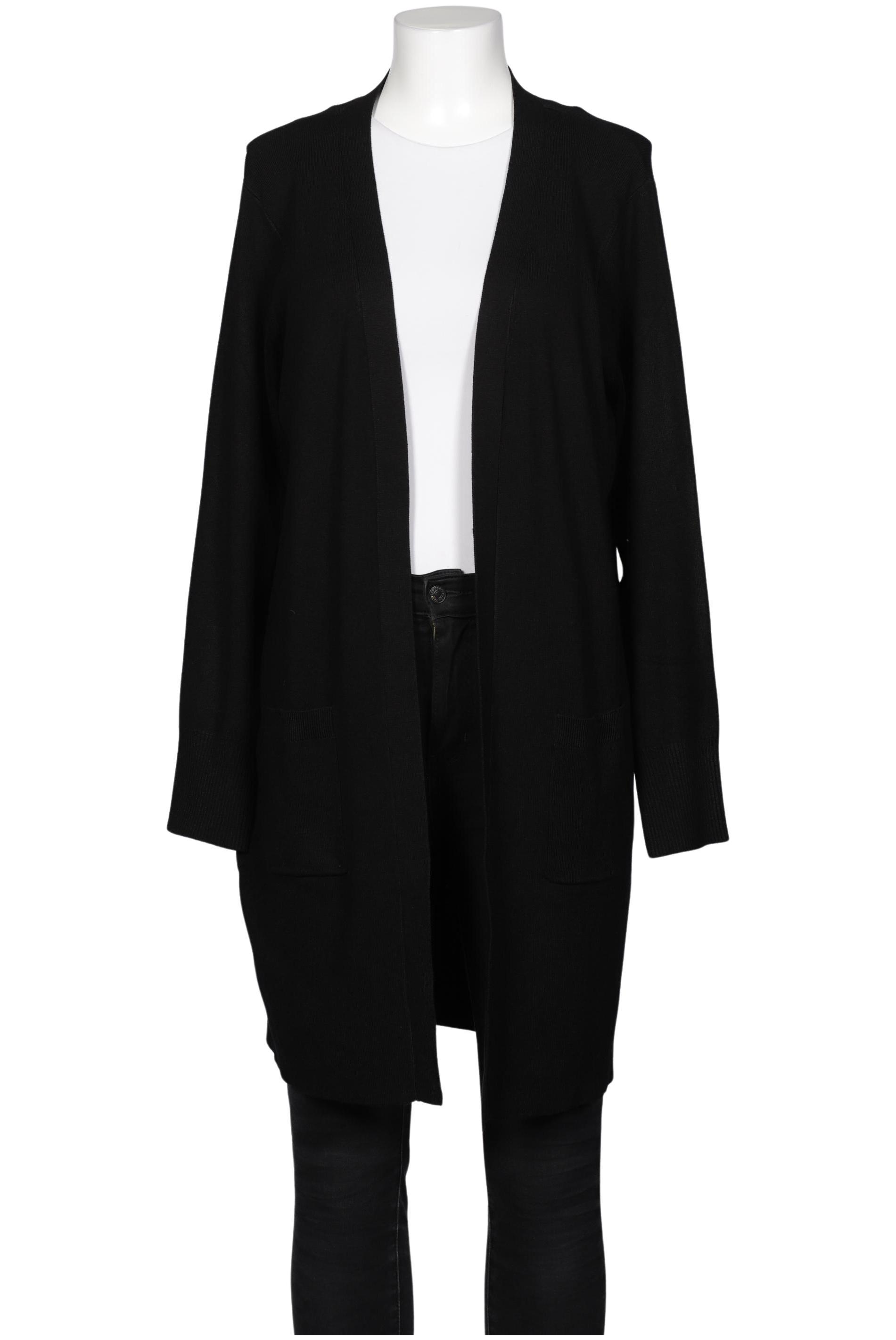 

Heine Damen Strickjacke, schwarz, Gr. 40