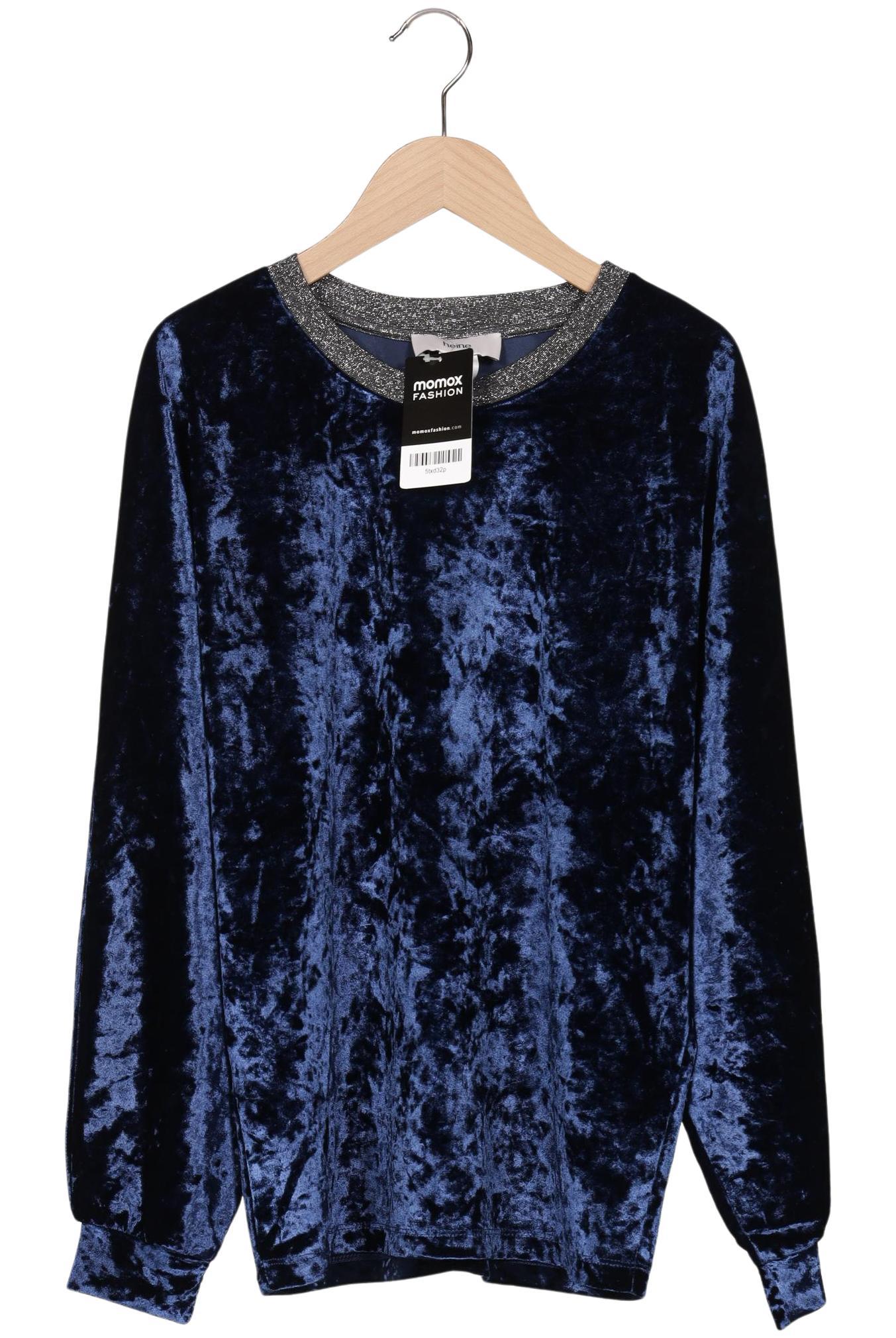 

Heine Damen Sweatshirt, marineblau, Gr. 36