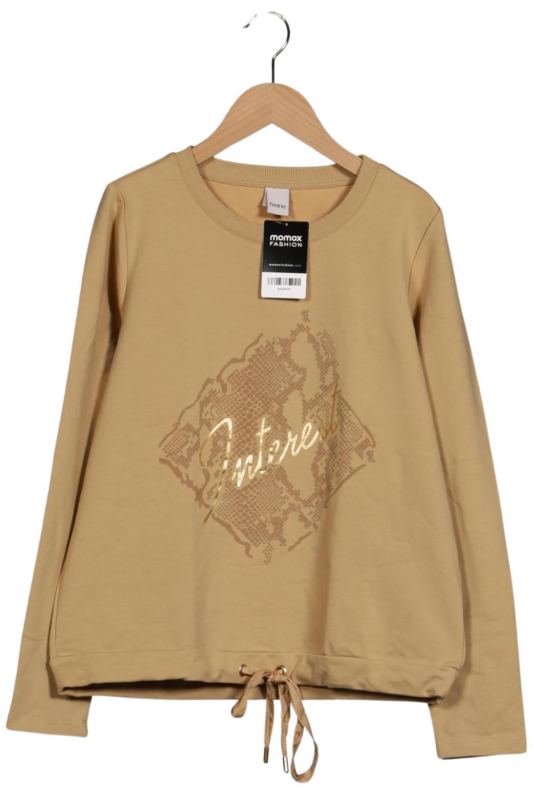 

Heine Damen Sweatshirt, beige, Gr. 36