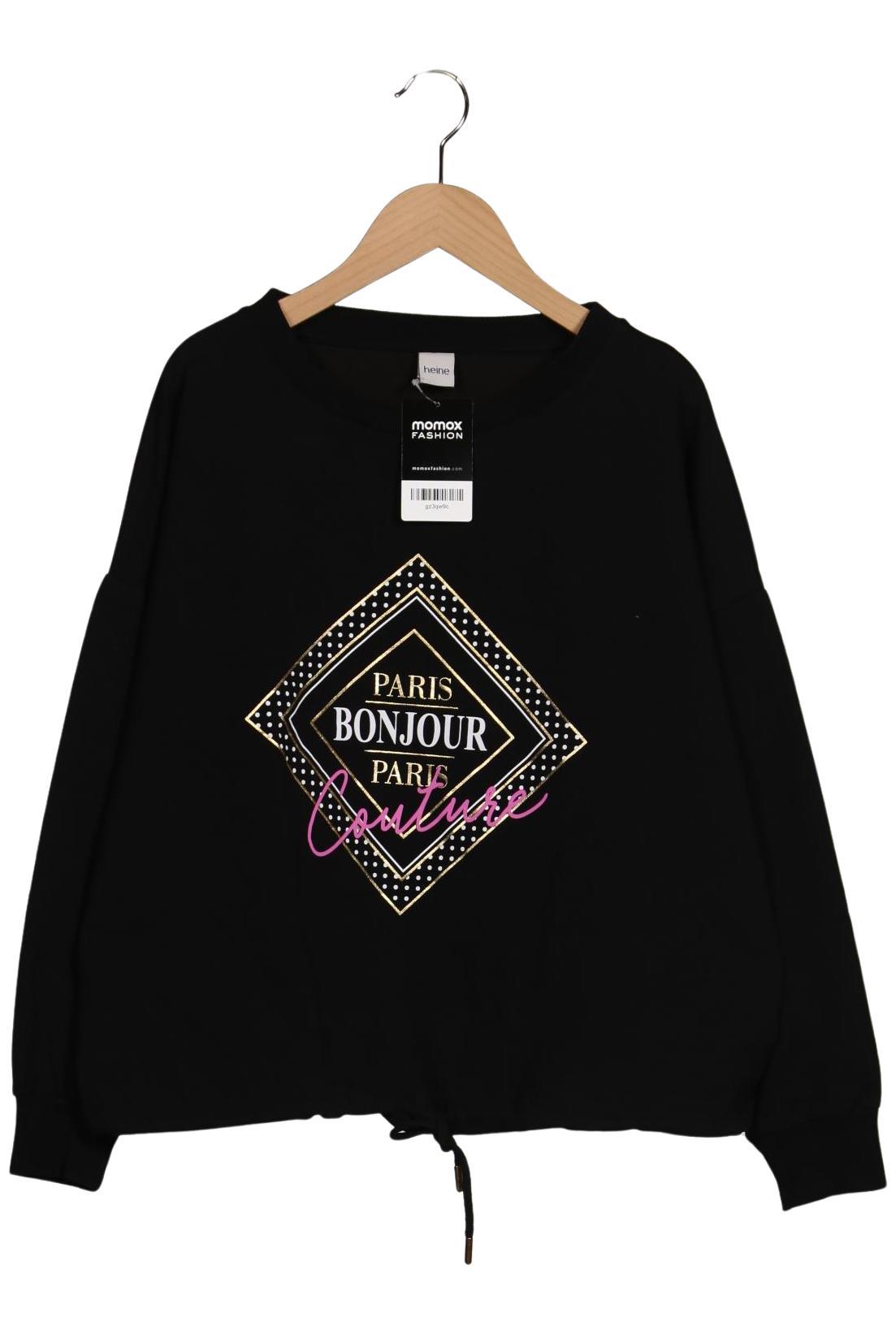 

Heine Damen Sweatshirt, schwarz, Gr. 36