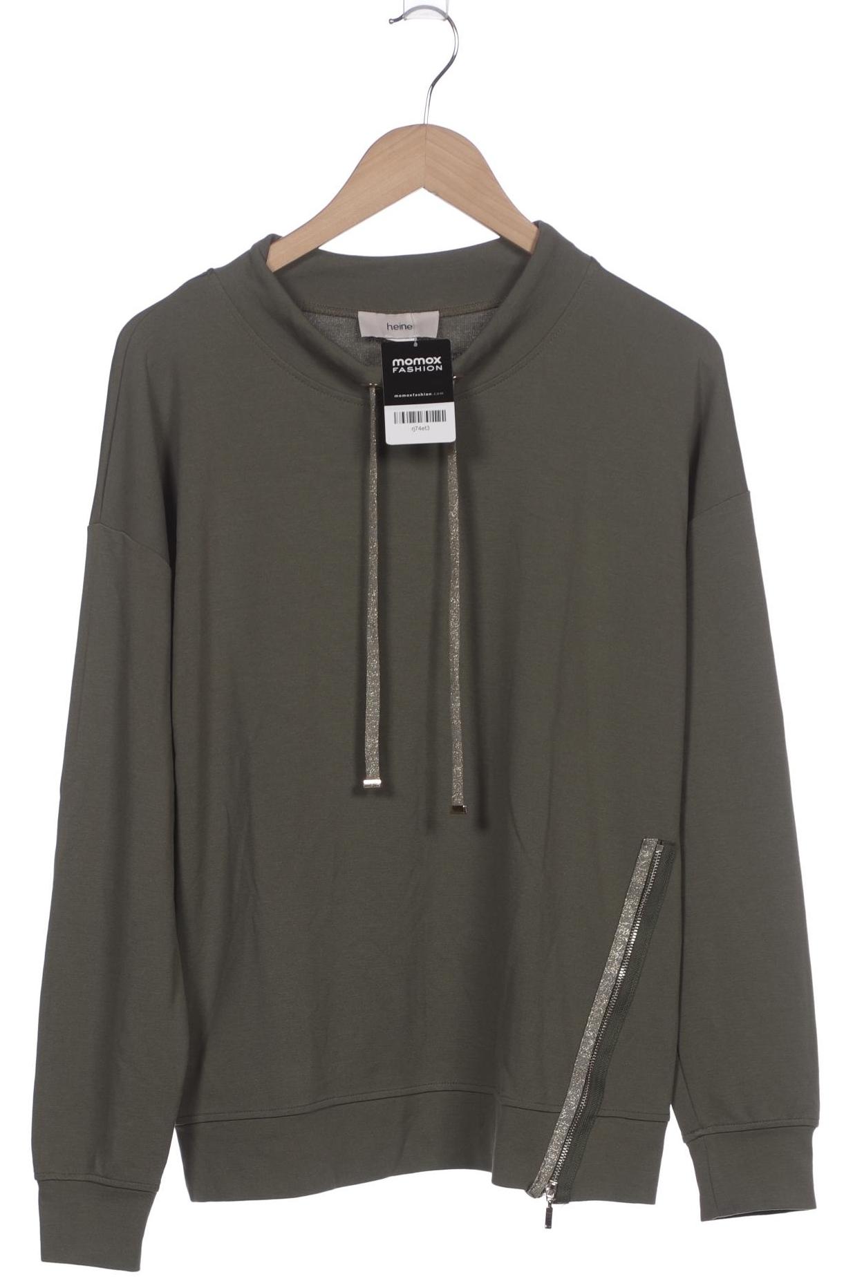 

Heine Damen Sweatshirt, grün, Gr. 40