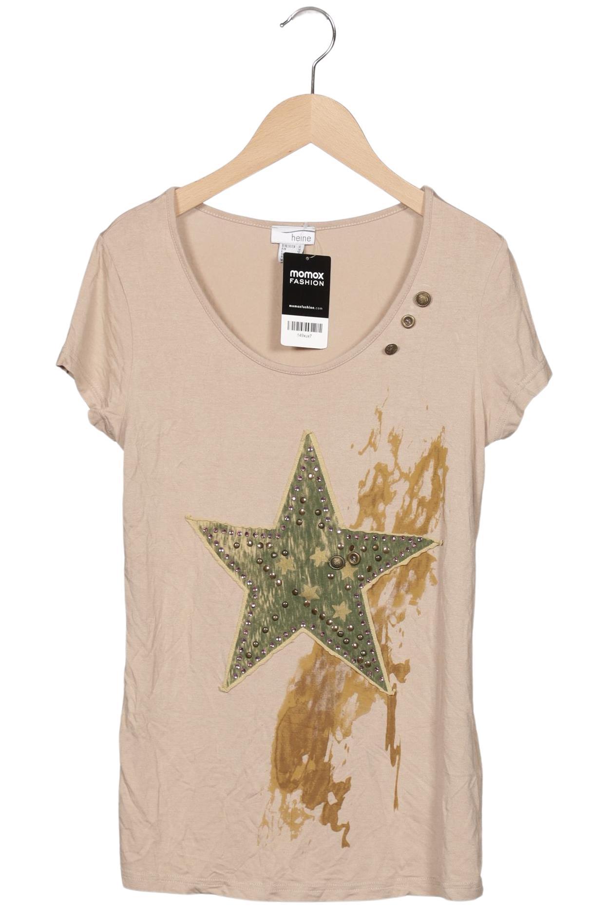 

Heine Damen T-Shirt, beige, Gr. 34