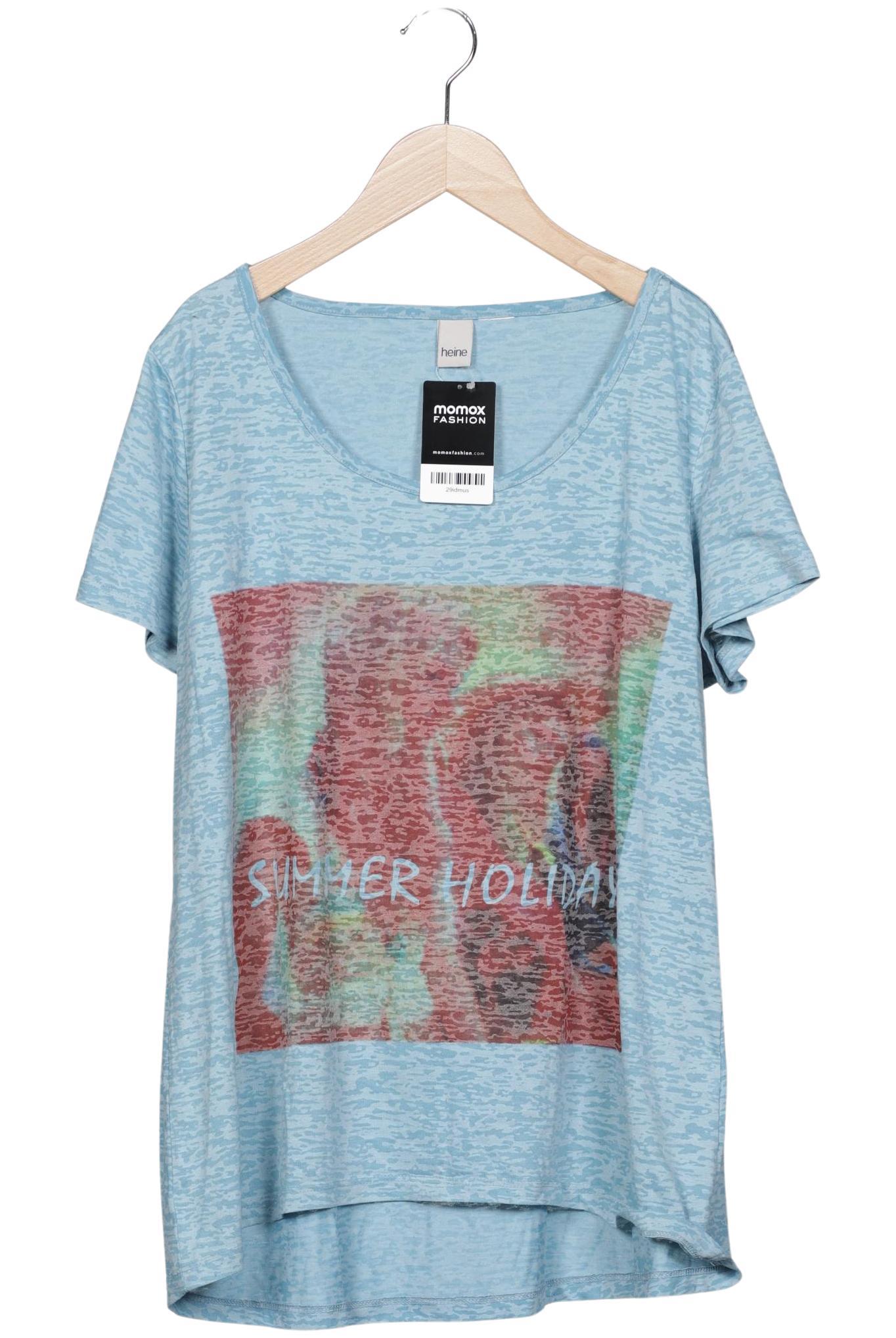 

Heine Damen T-Shirt, blau, Gr. 48