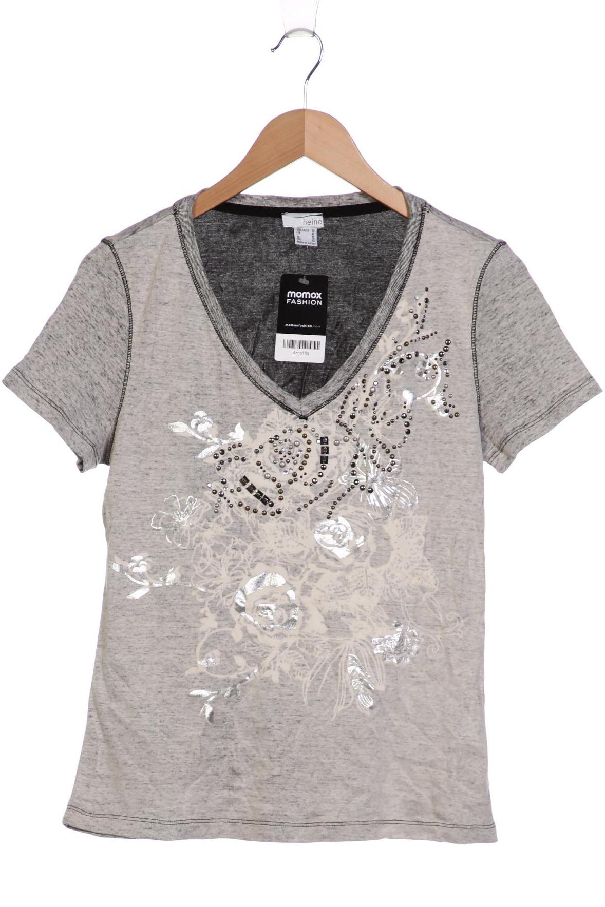 

Heine Damen T-Shirt, grau, Gr. 40
