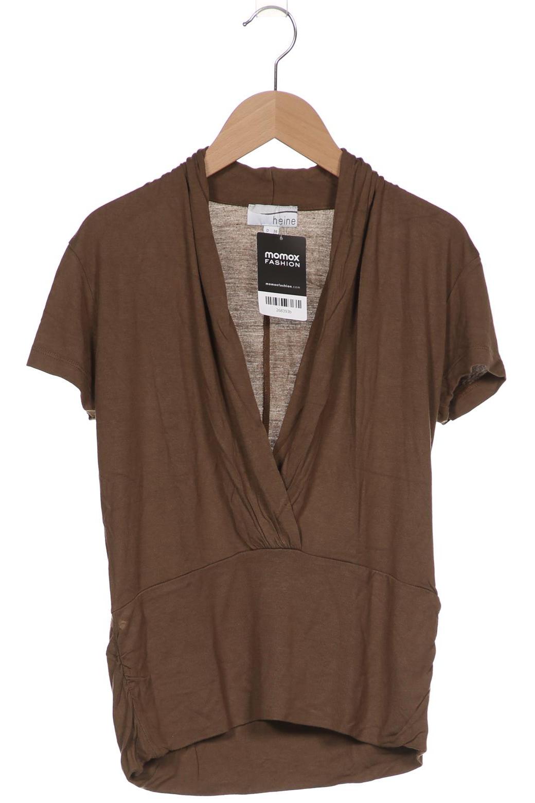 

Heine Damen T-Shirt, braun, Gr. 38
