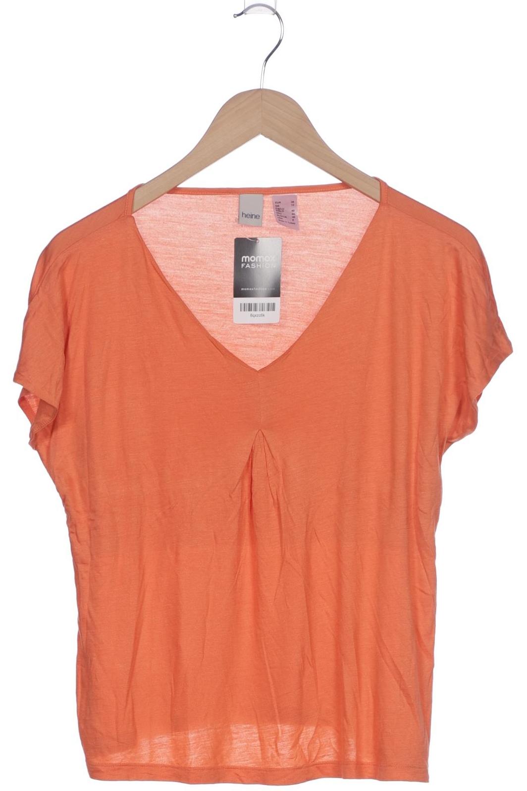 

Heine Damen T-Shirt, orange, Gr. 38