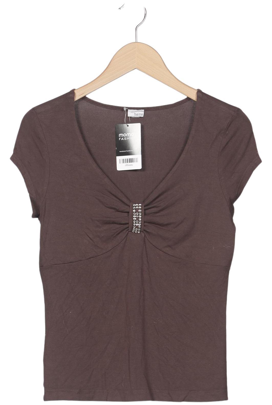 

Heine Damen T-Shirt, braun, Gr. 36