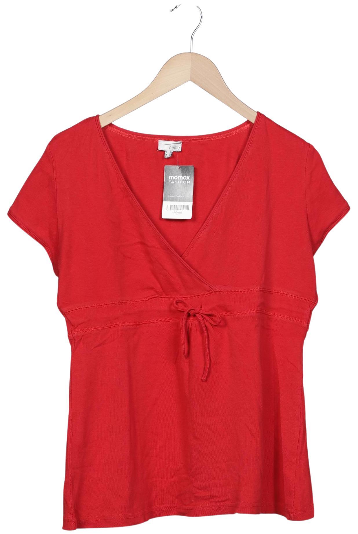 

Heine Damen T-Shirt, rot, Gr. 42