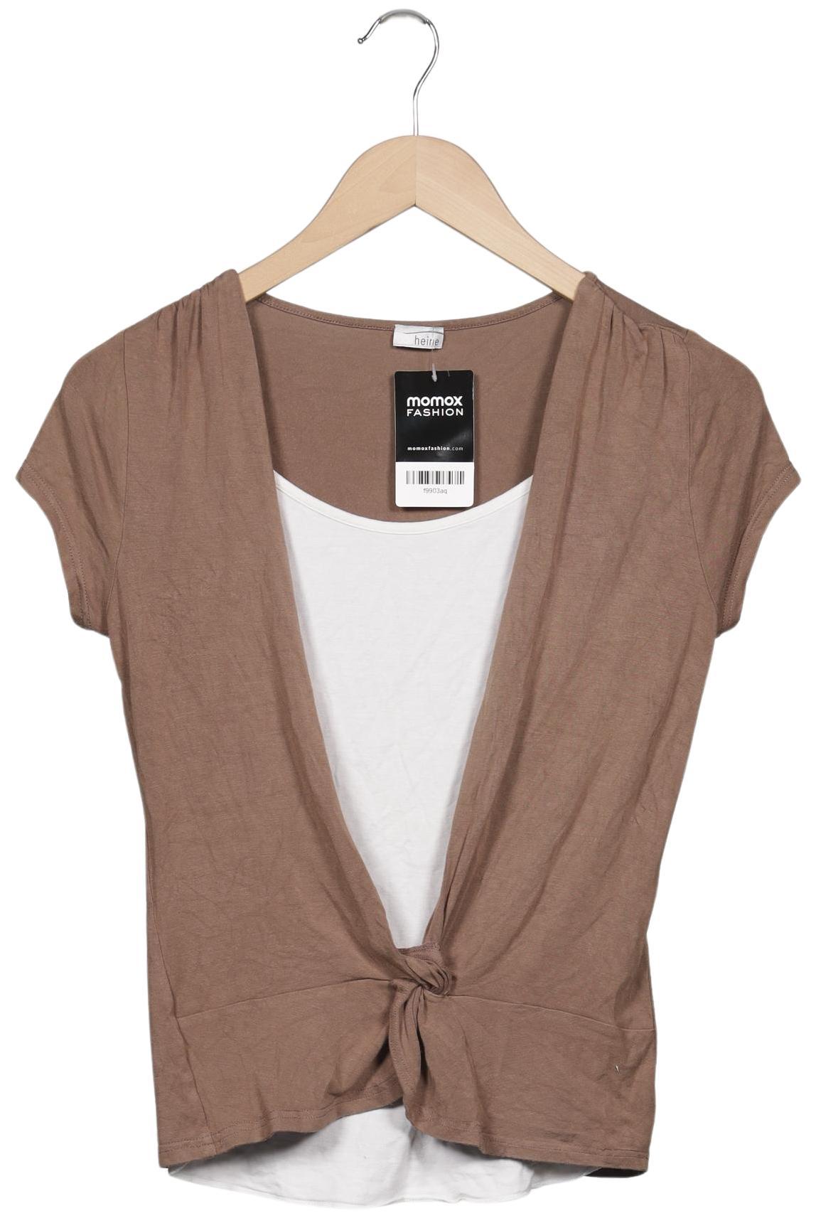 

Heine Damen T-Shirt, braun, Gr. 36
