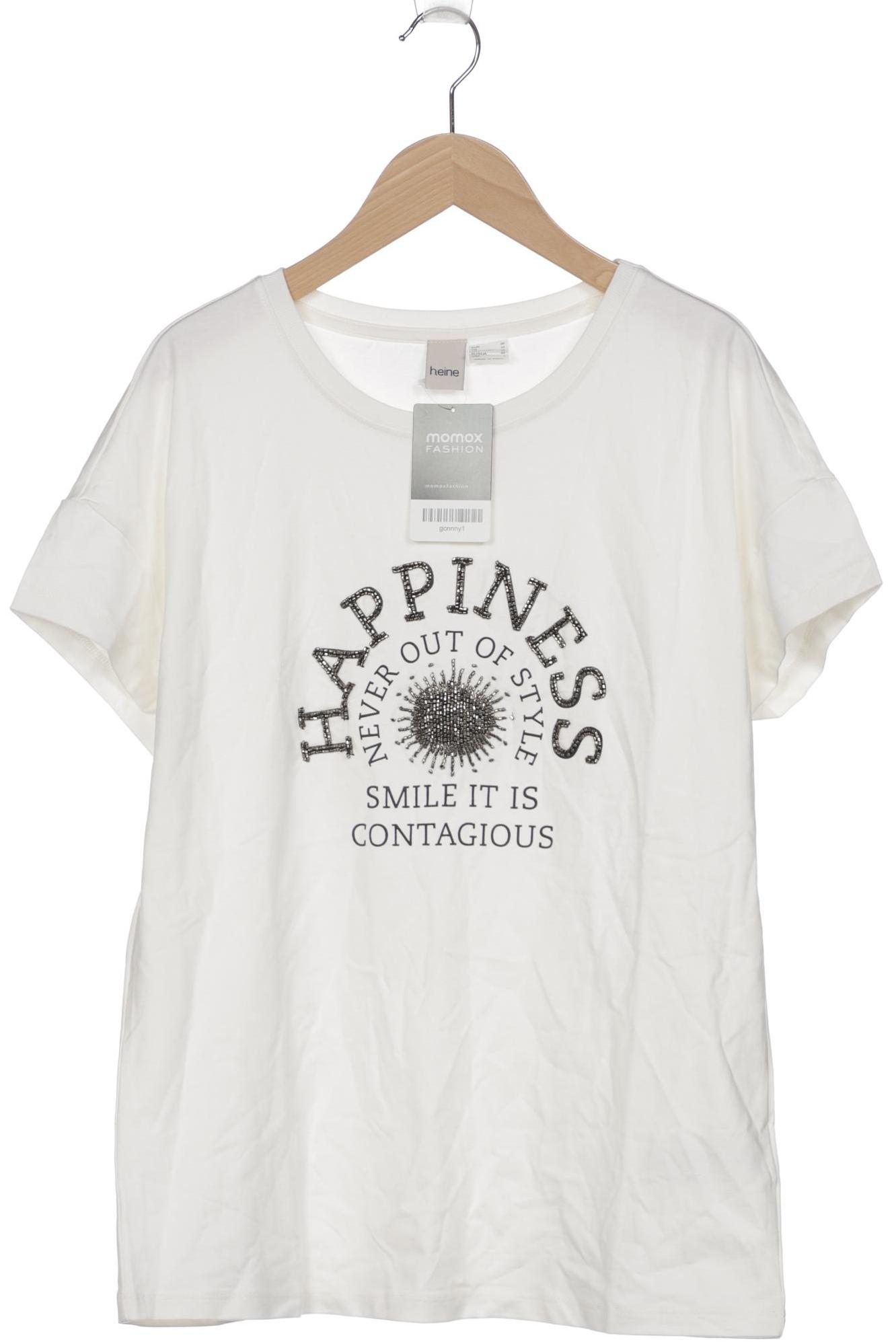 

Heine Damen T-Shirt, cremeweiß, Gr. 36