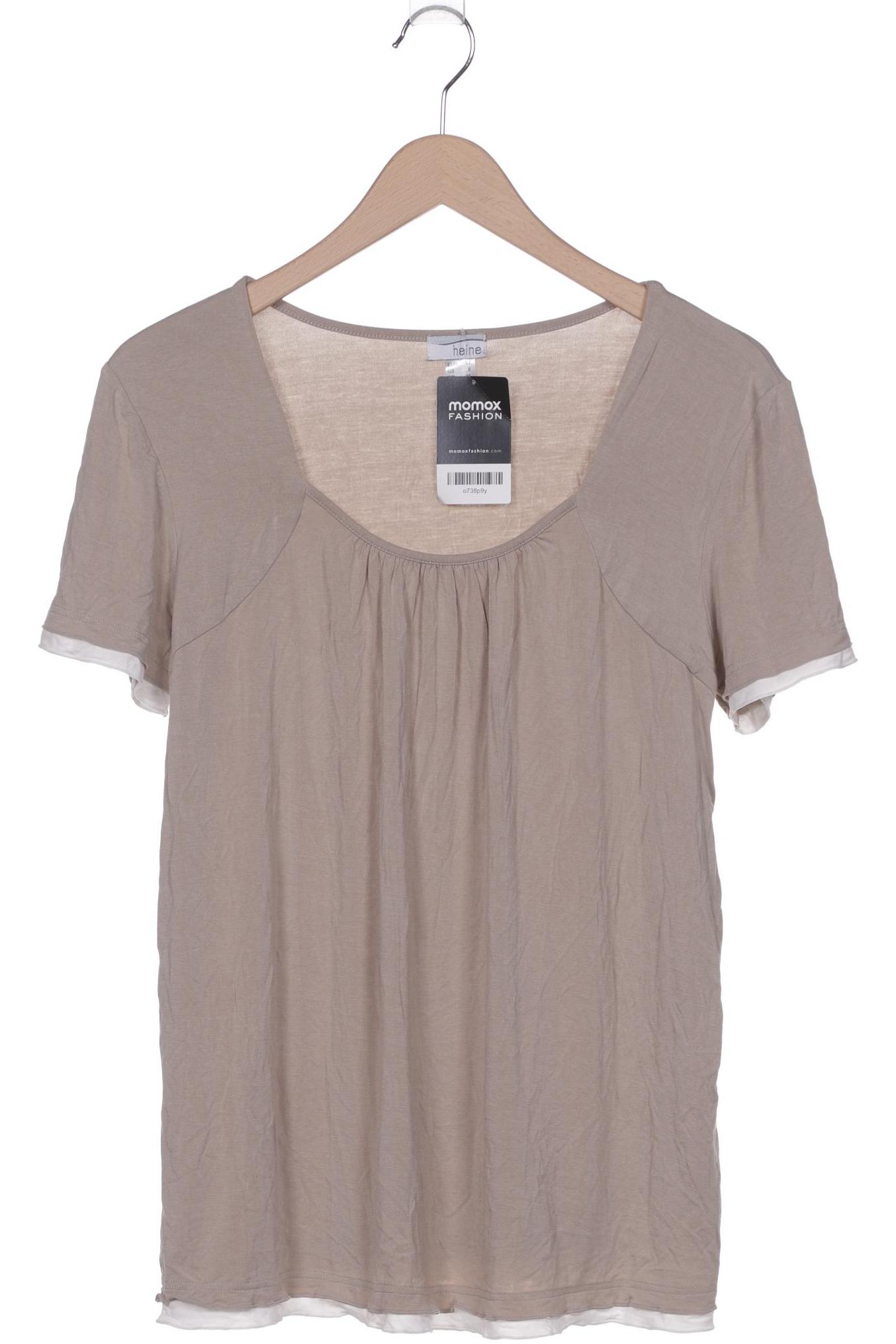 

Heine Damen T-Shirt, beige, Gr. 44