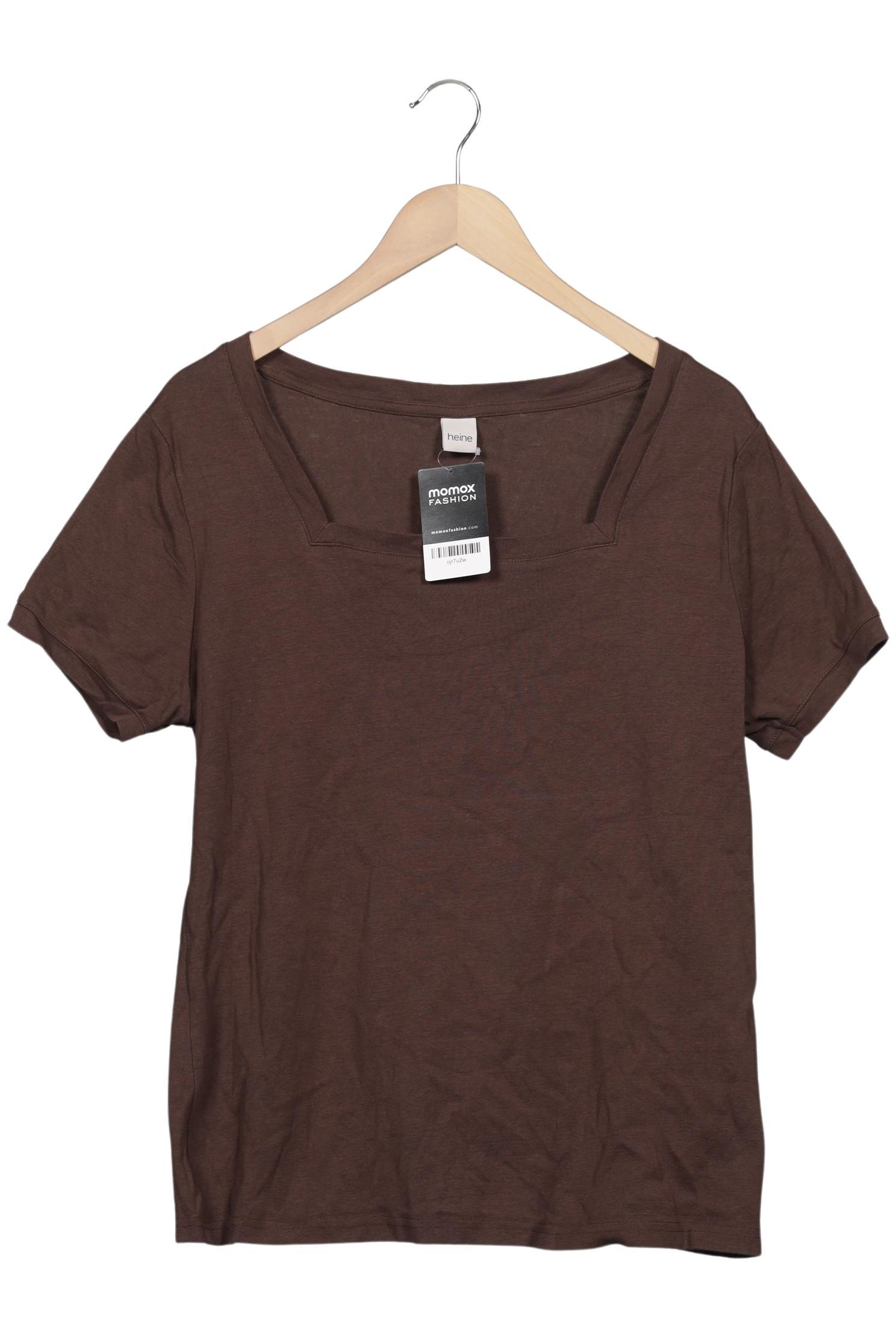 

Heine Damen T-Shirt, braun, Gr. 48