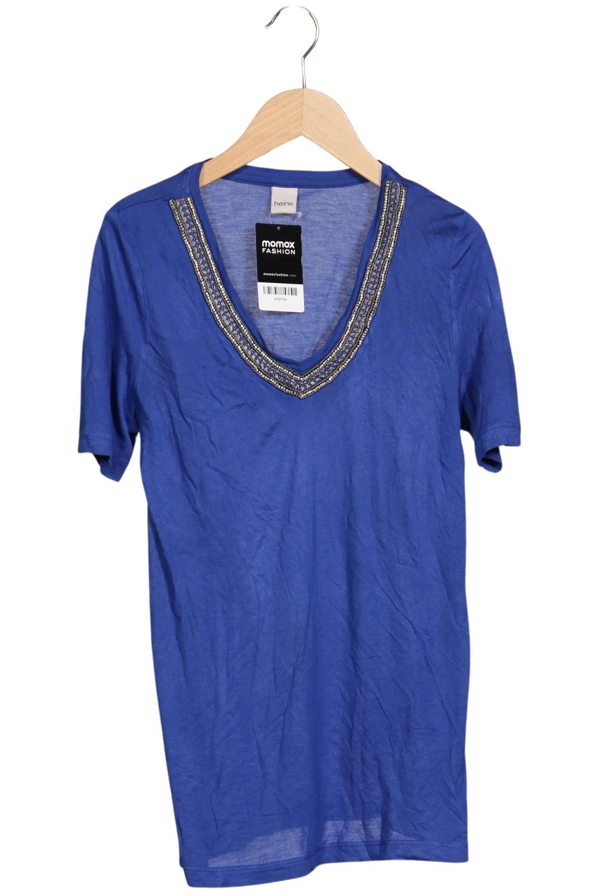 

Heine Damen T-Shirt, blau, Gr. 34