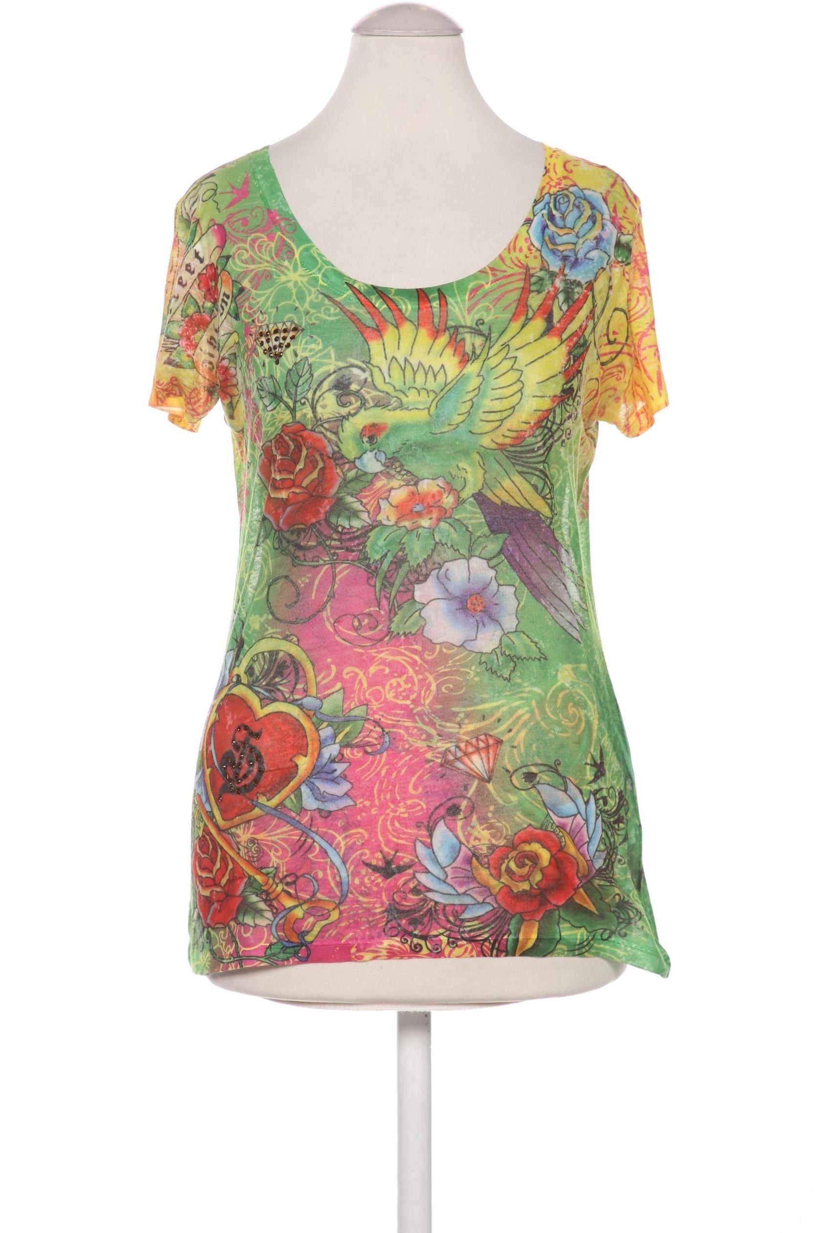 

Heine Damen T-Shirt, grün, Gr. 36