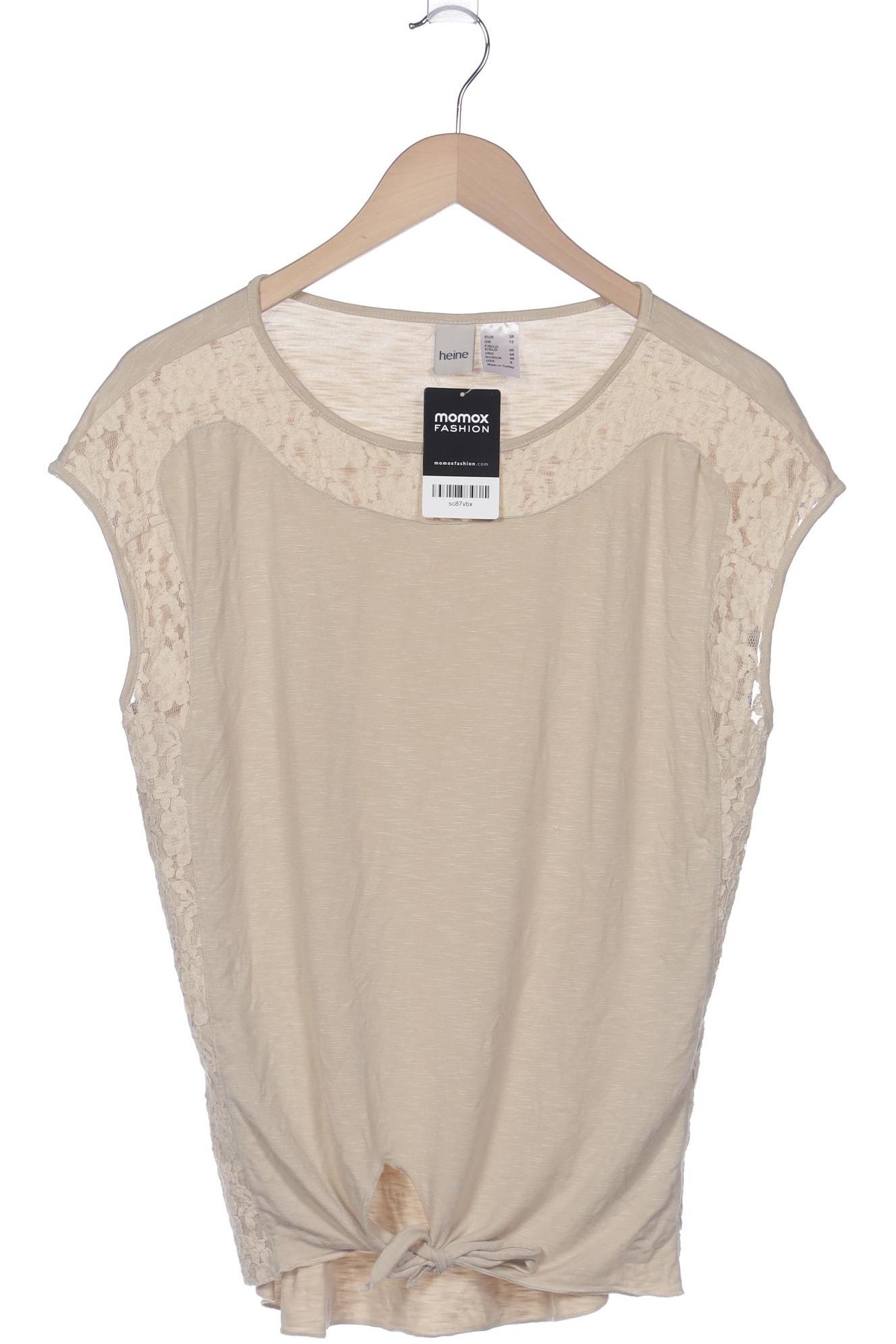 

Heine Damen T-Shirt, beige, Gr. 38