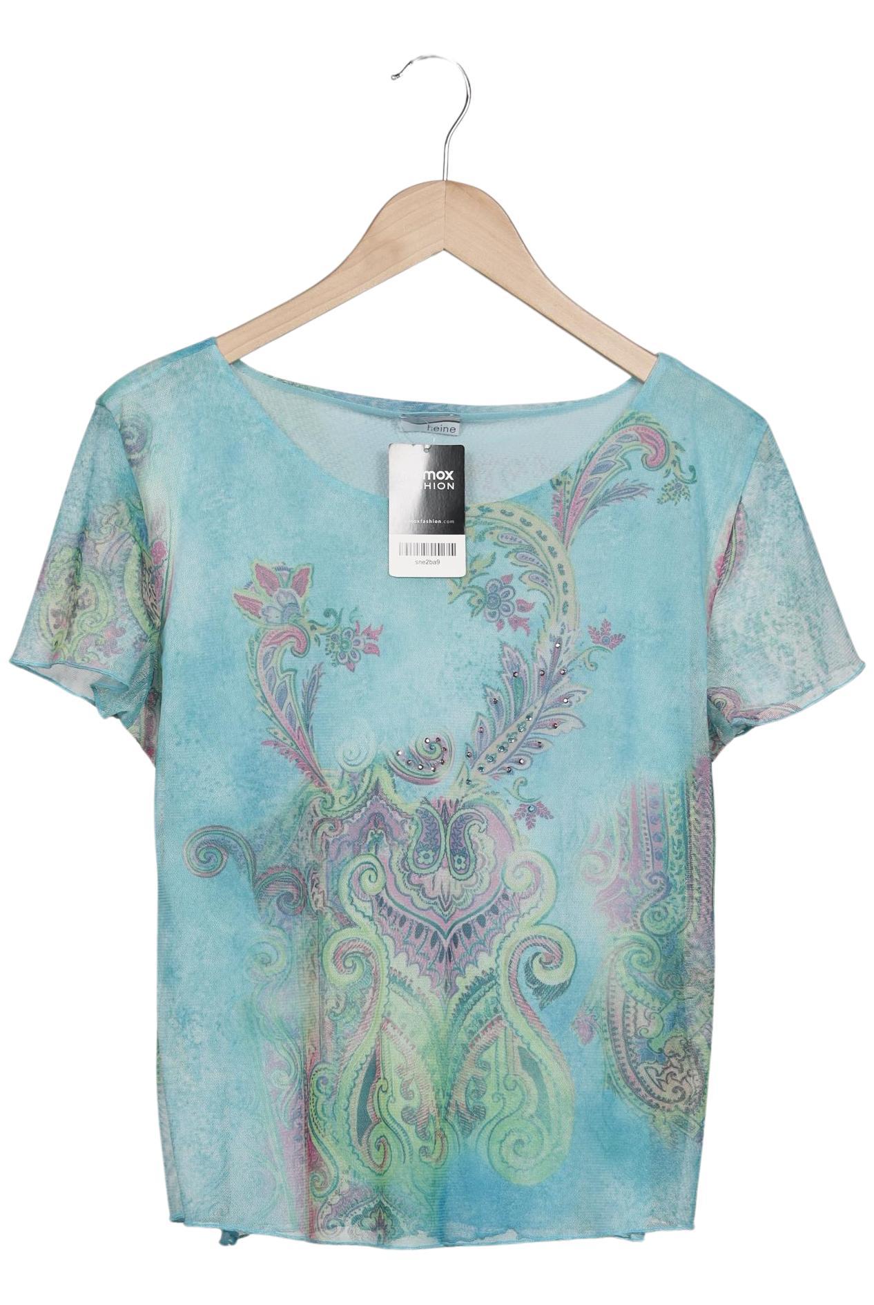 

Heine Damen T-Shirt, blau, Gr. 38
