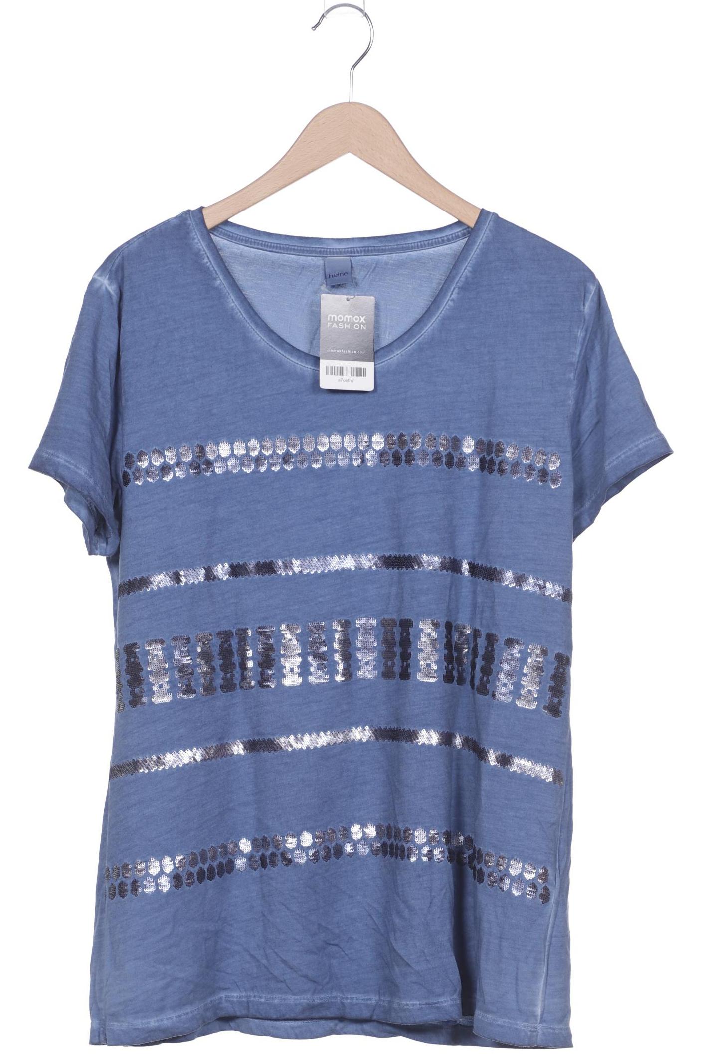 

Heine Damen T-Shirt, blau, Gr. 46