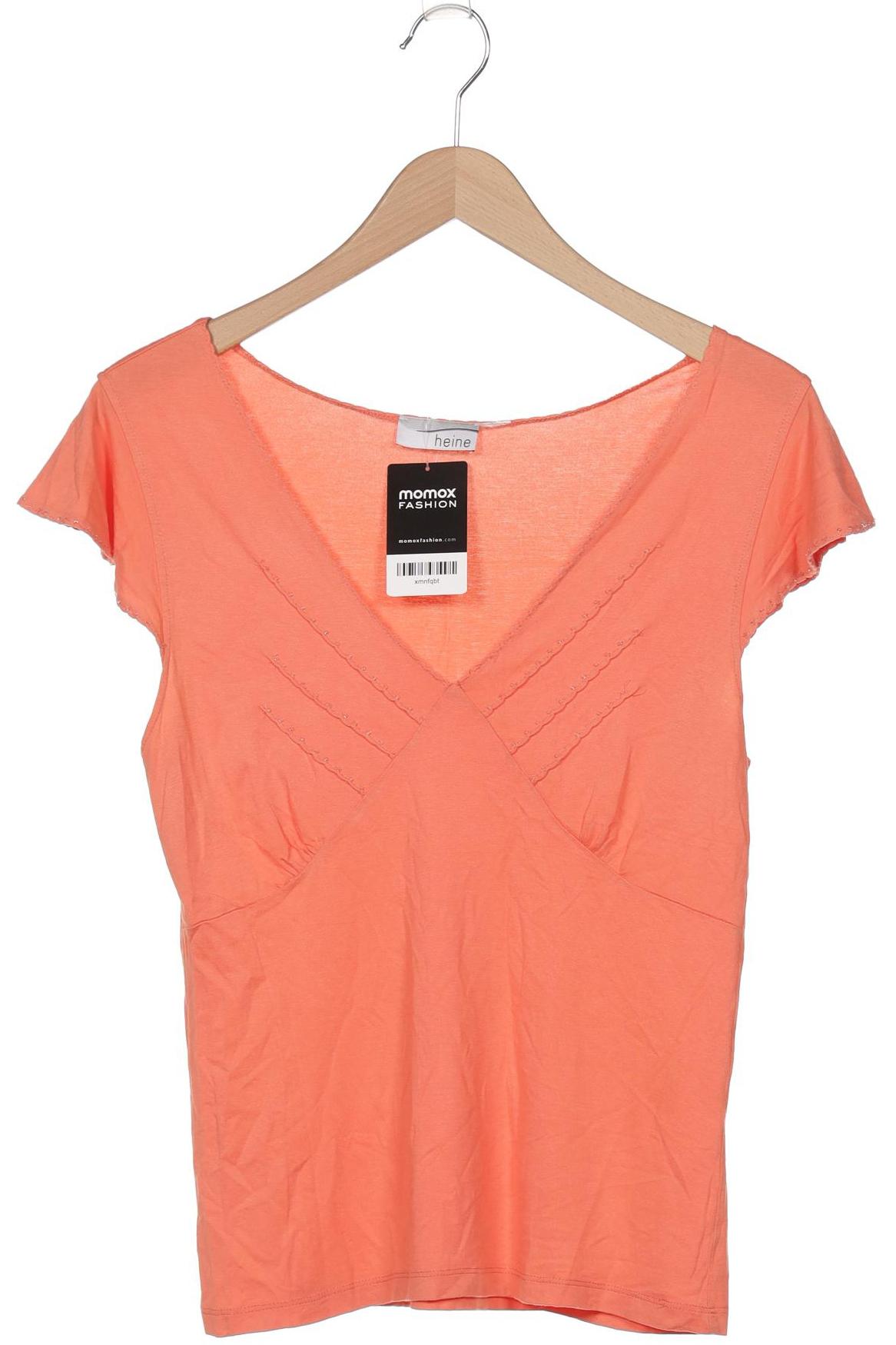 

Heine Damen T-Shirt, orange, Gr. 36