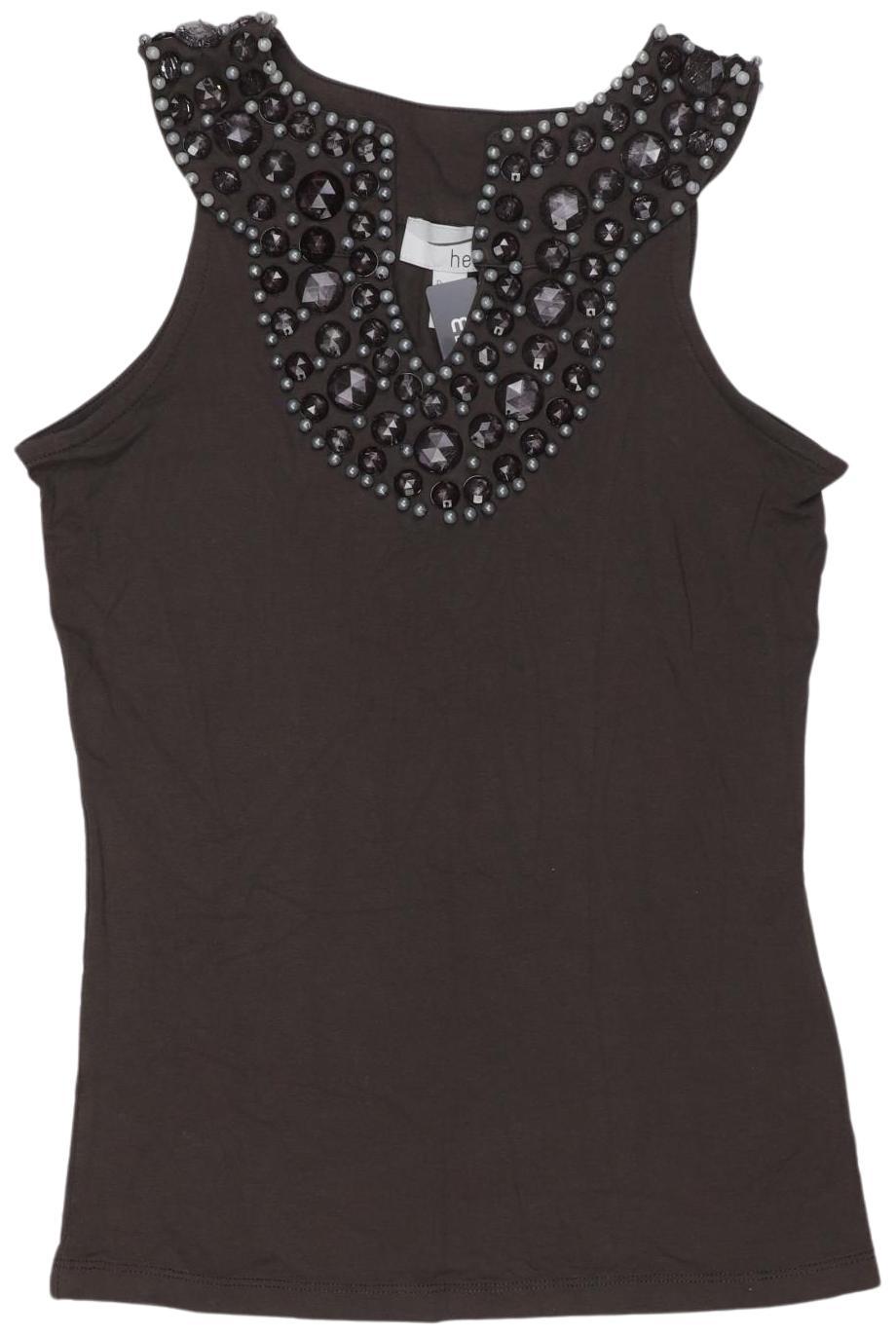 

Heine Damen Top, grau, Gr. 34