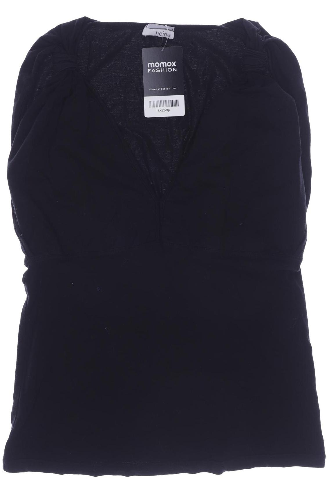 

Heine Damen Top, schwarz, Gr. 38