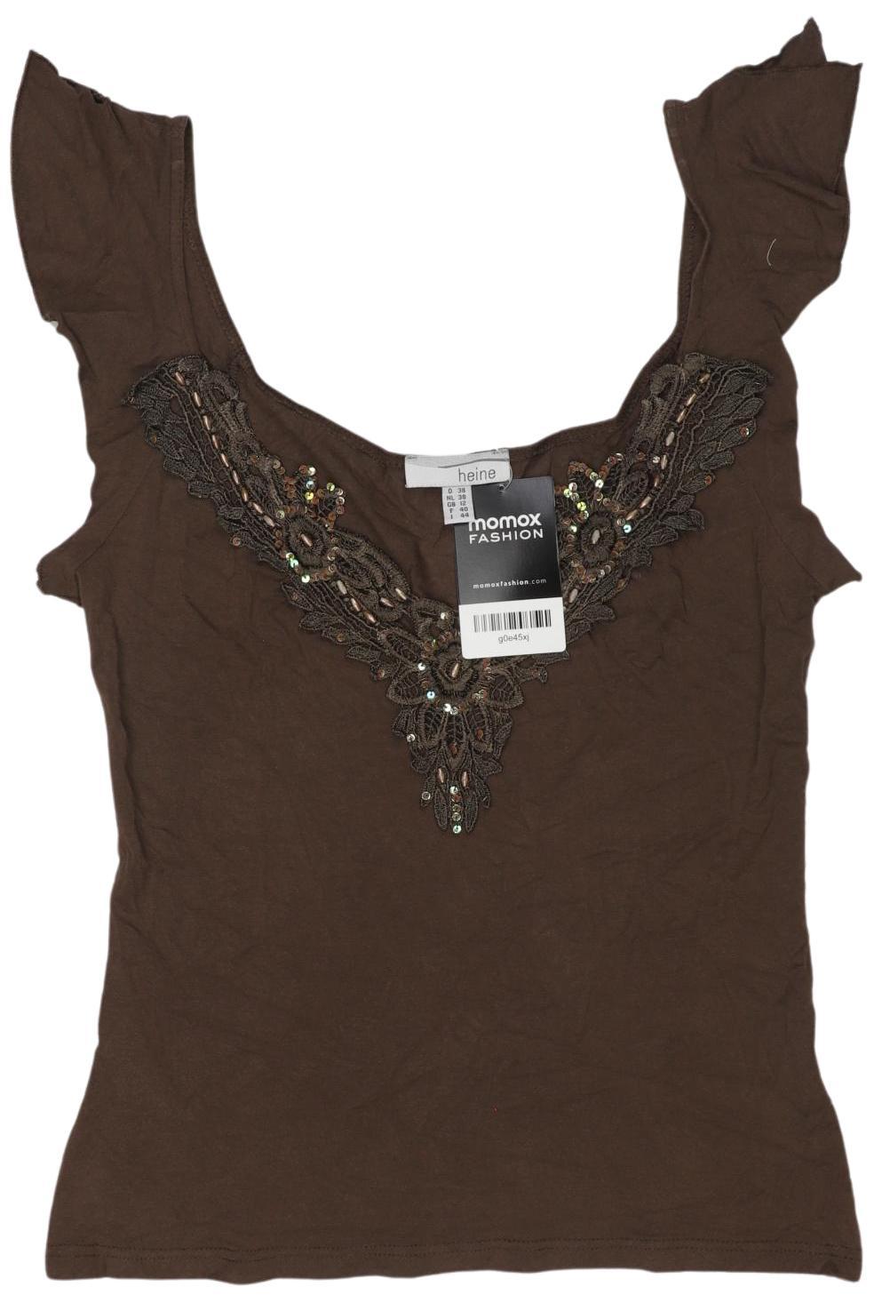 

Heine Damen Top, braun, Gr. 38
