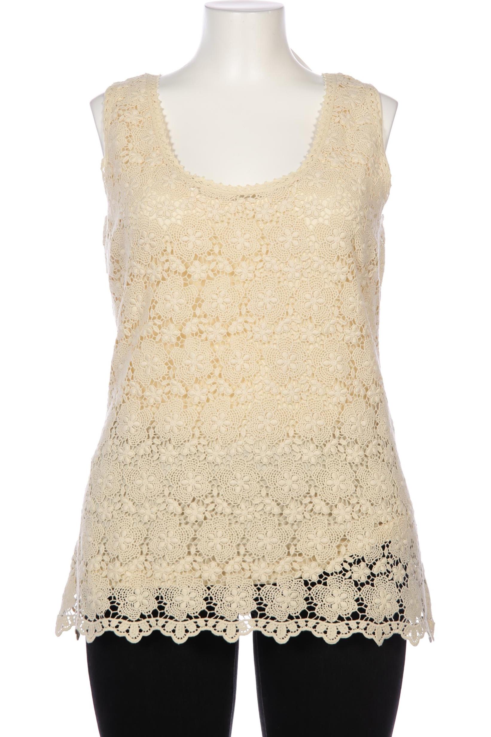 

Heine Damen Top, beige, Gr. 46