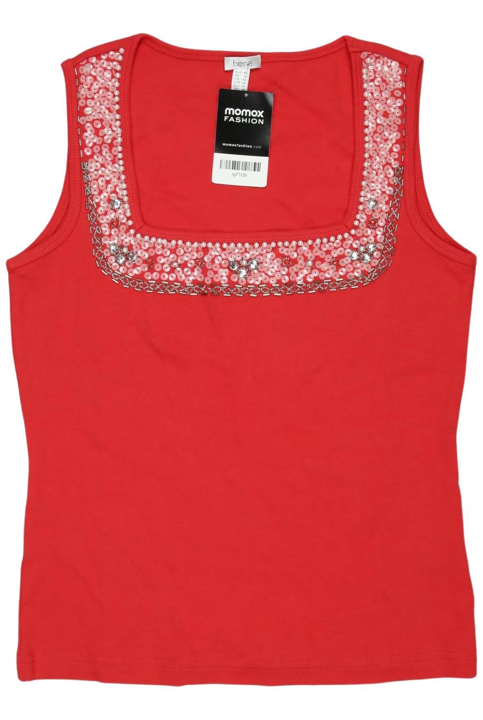 

Heine Damen Top, rot, Gr. 40