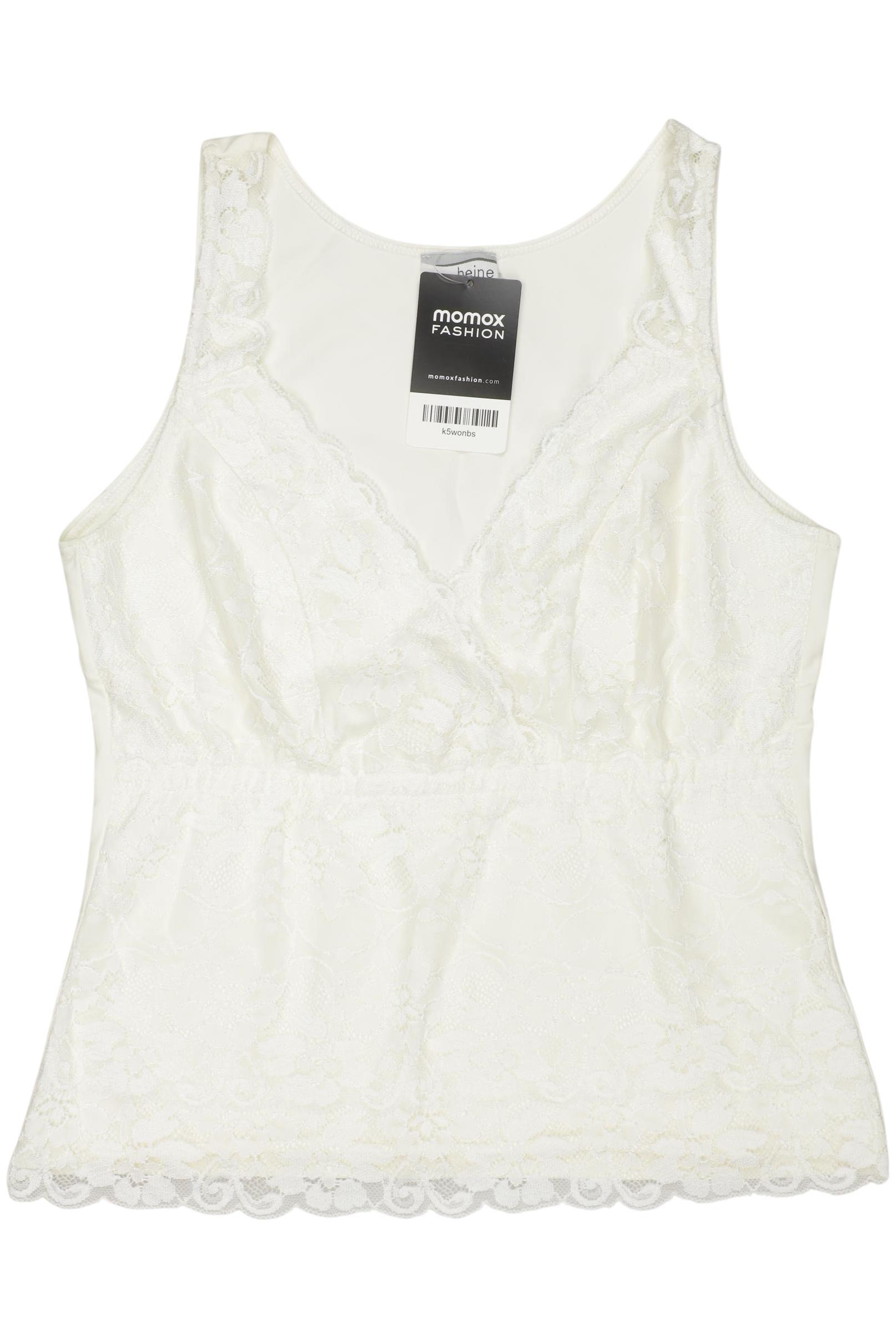 

Heine Damen Top, cremeweiß, Gr. 36