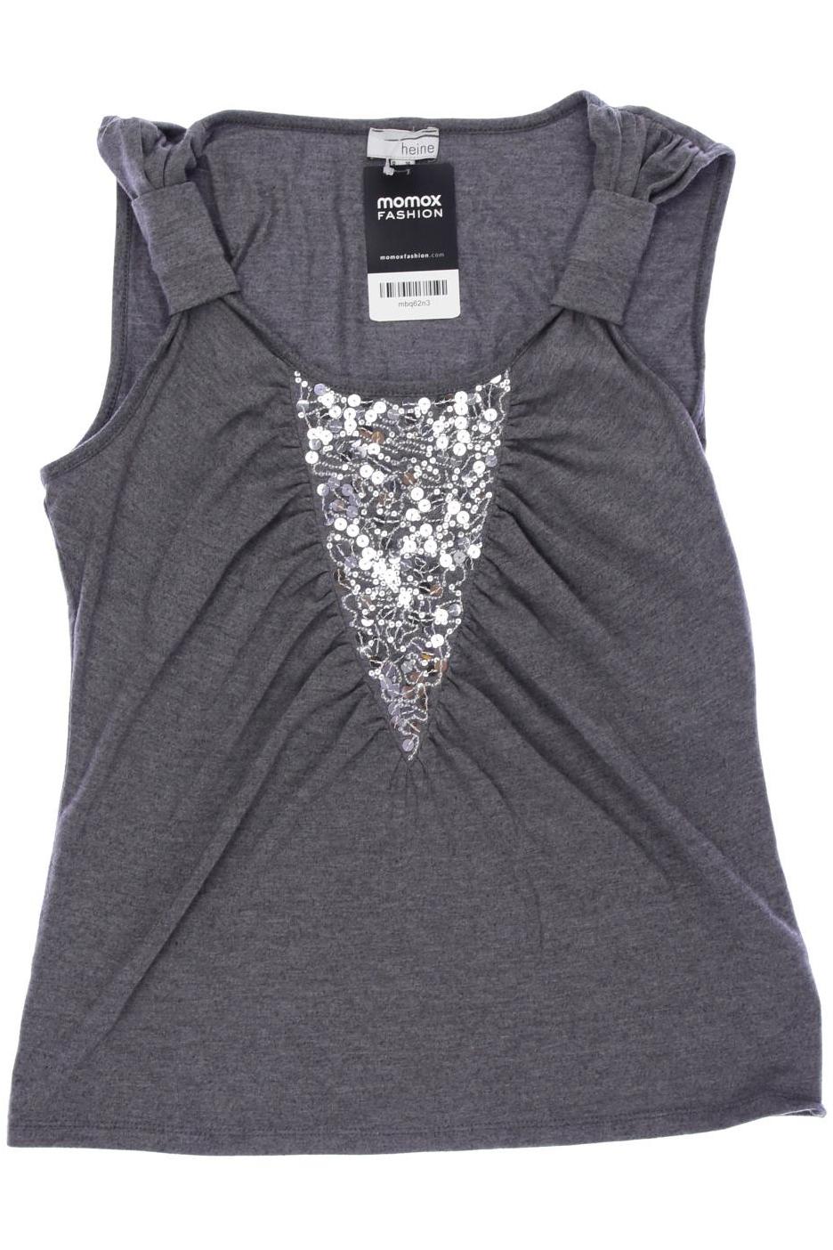 

Heine Damen Top, grau, Gr. 36