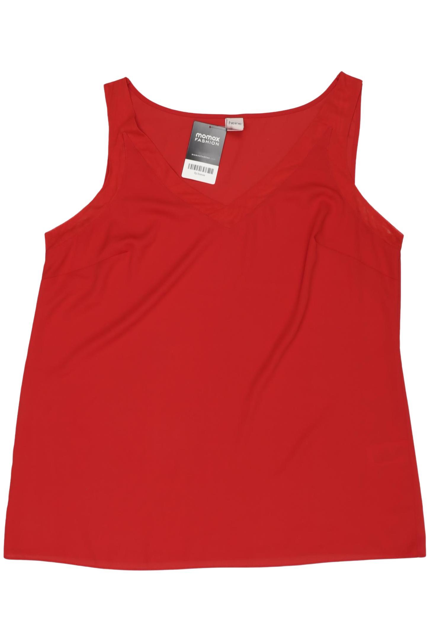 

Heine Damen Top, rot, Gr. 44