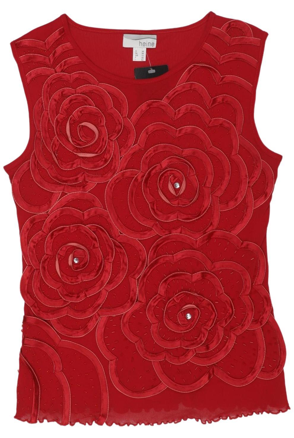 

Heine Damen Top, rot, Gr. 36