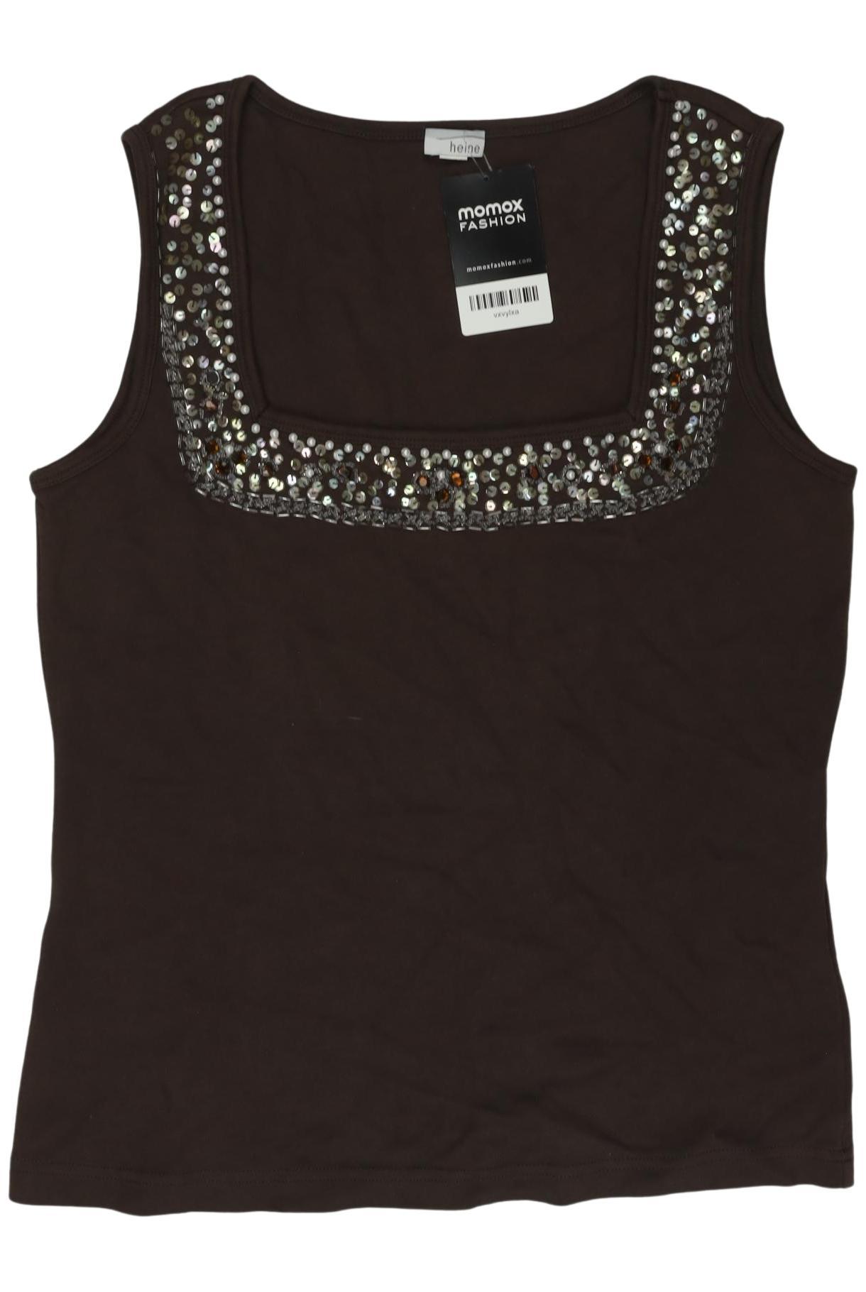 

Heine Damen Top, braun, Gr. 44