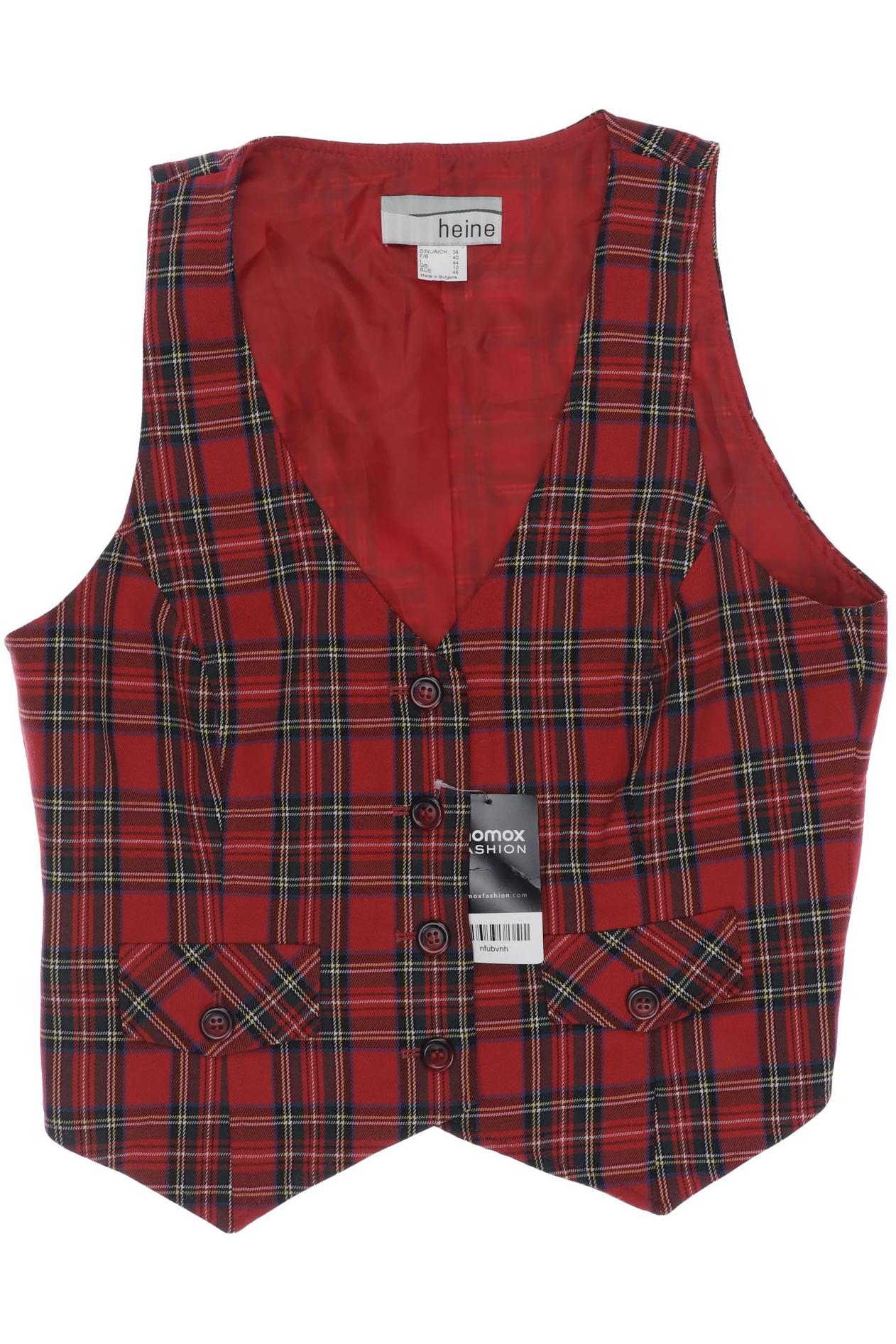 

Heine Damen Weste, rot, Gr. 38