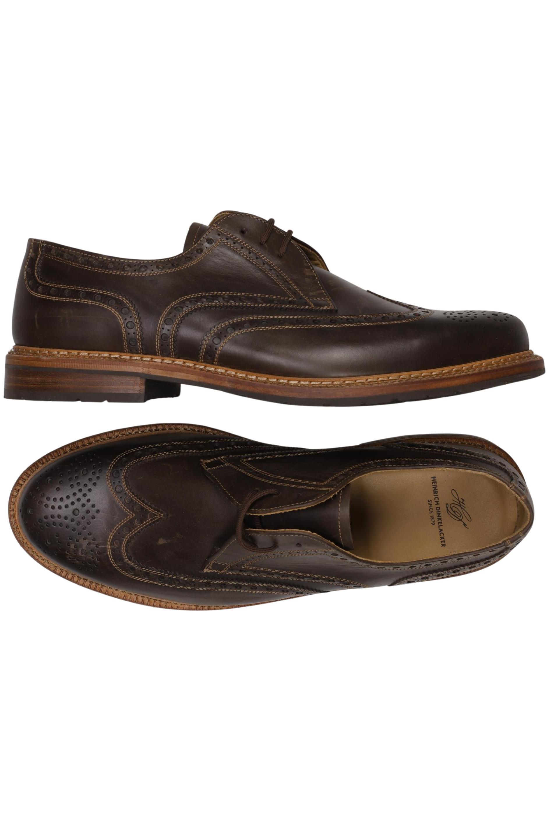 

Heinrich Dinkelacker Herren Halbschuh, braun, Gr. 12