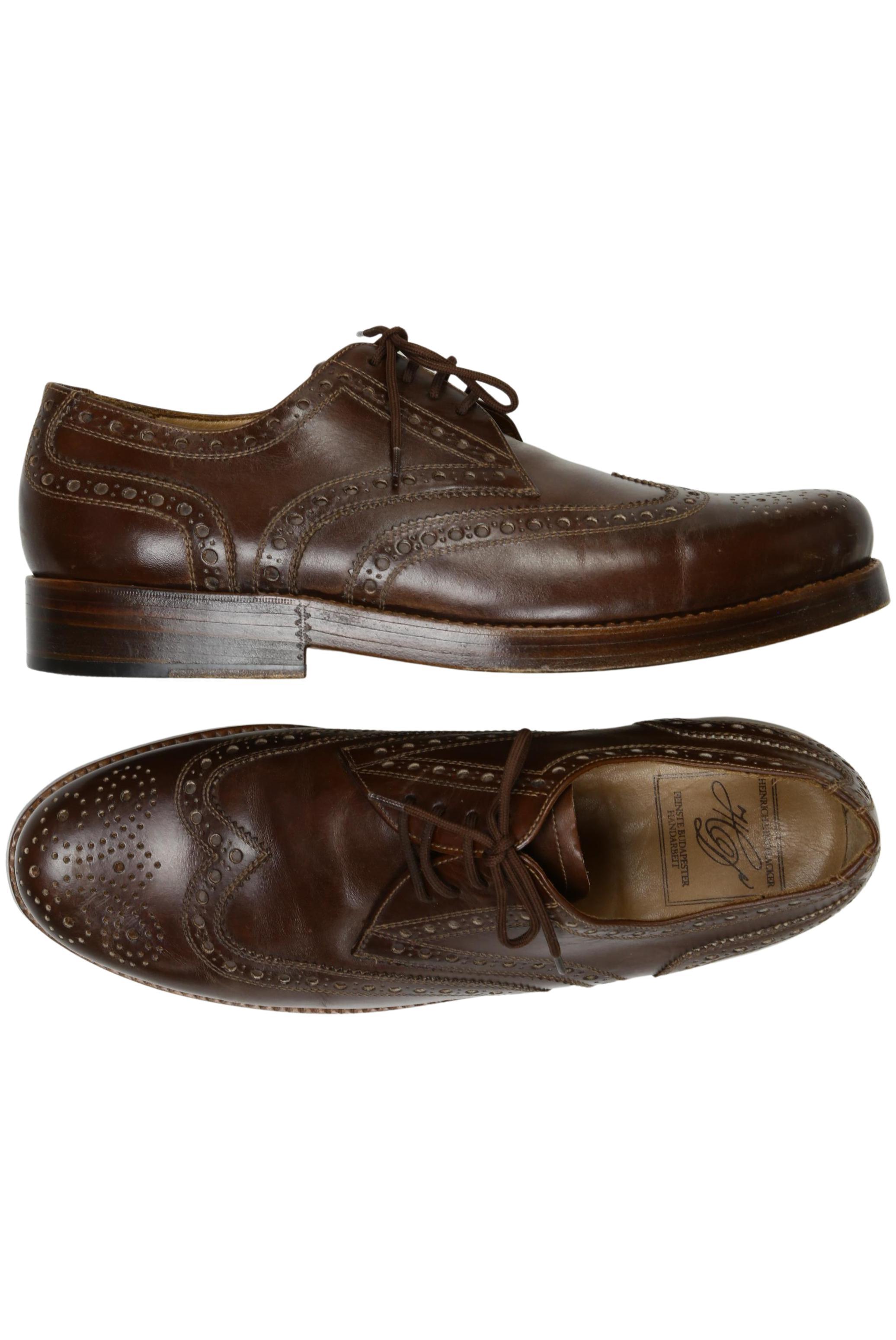 

Heinrich Dinkelacker Herren Halbschuh, braun, Gr. 9.5