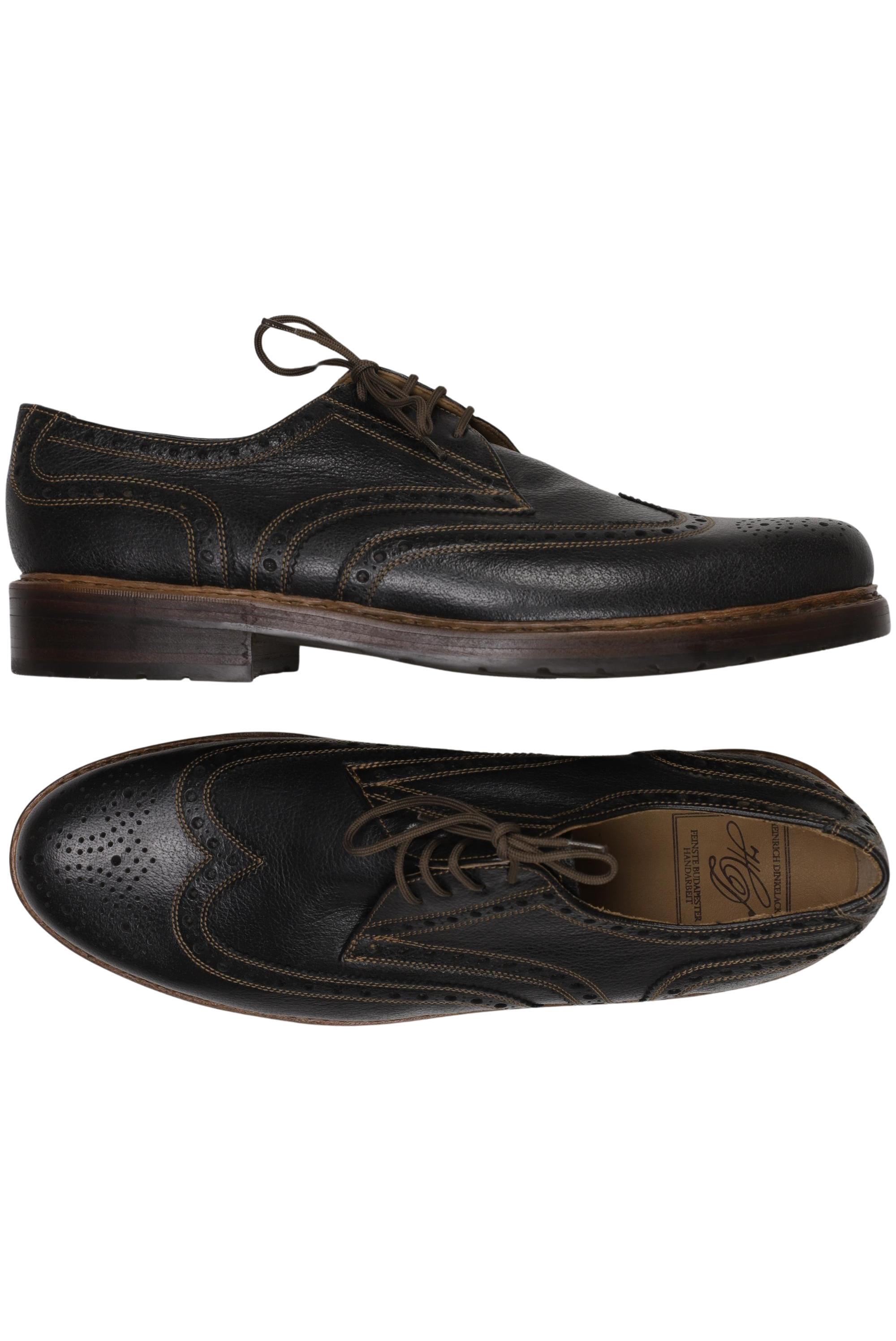 

Heinrich Dinkelacker Herren Halbschuh, schwarz, Gr. 11