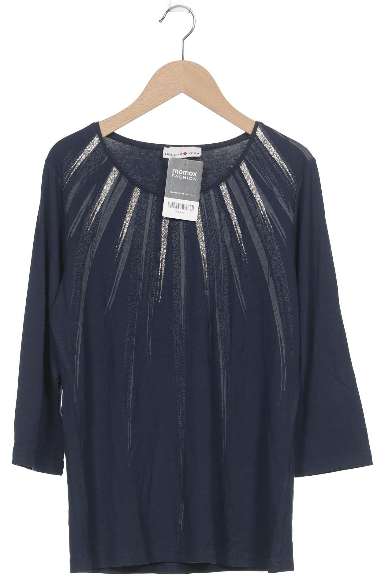 

Helena Vera Damen Langarmshirt, blau, Gr. 36
