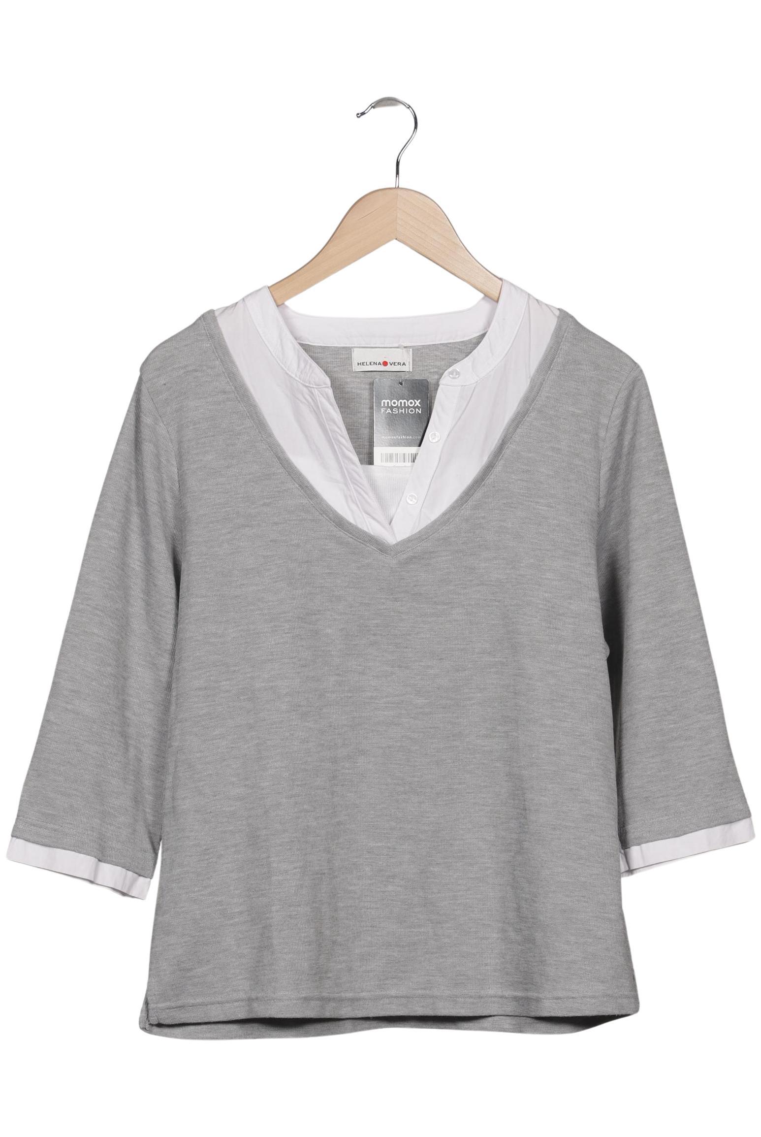 

Helena Vera Damen Langarmshirt, grau, Gr. 44