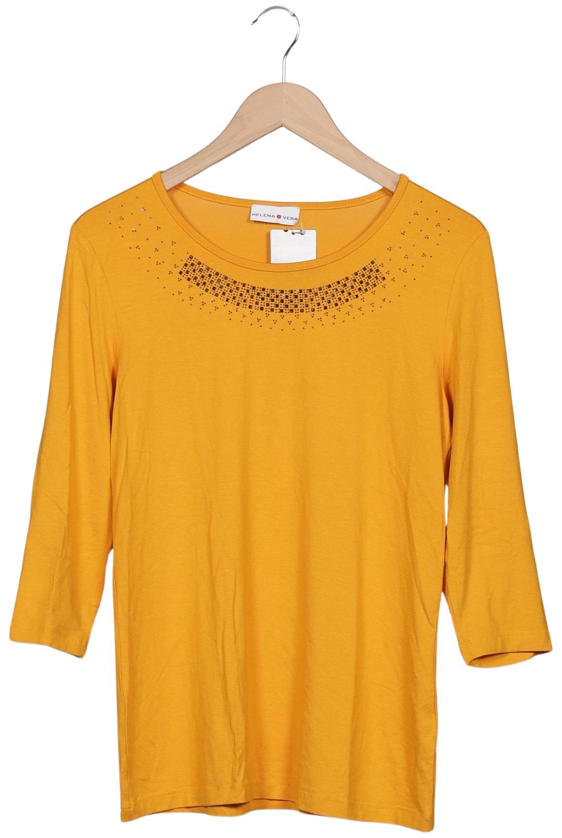 

Helena Vera Damen Langarmshirt, gelb, Gr. 38