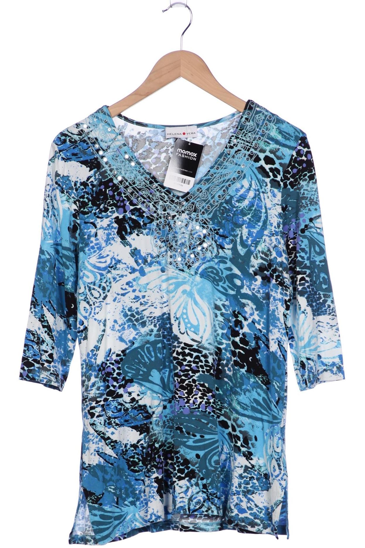 

Helena Vera Damen Langarmshirt, blau, Gr. 40