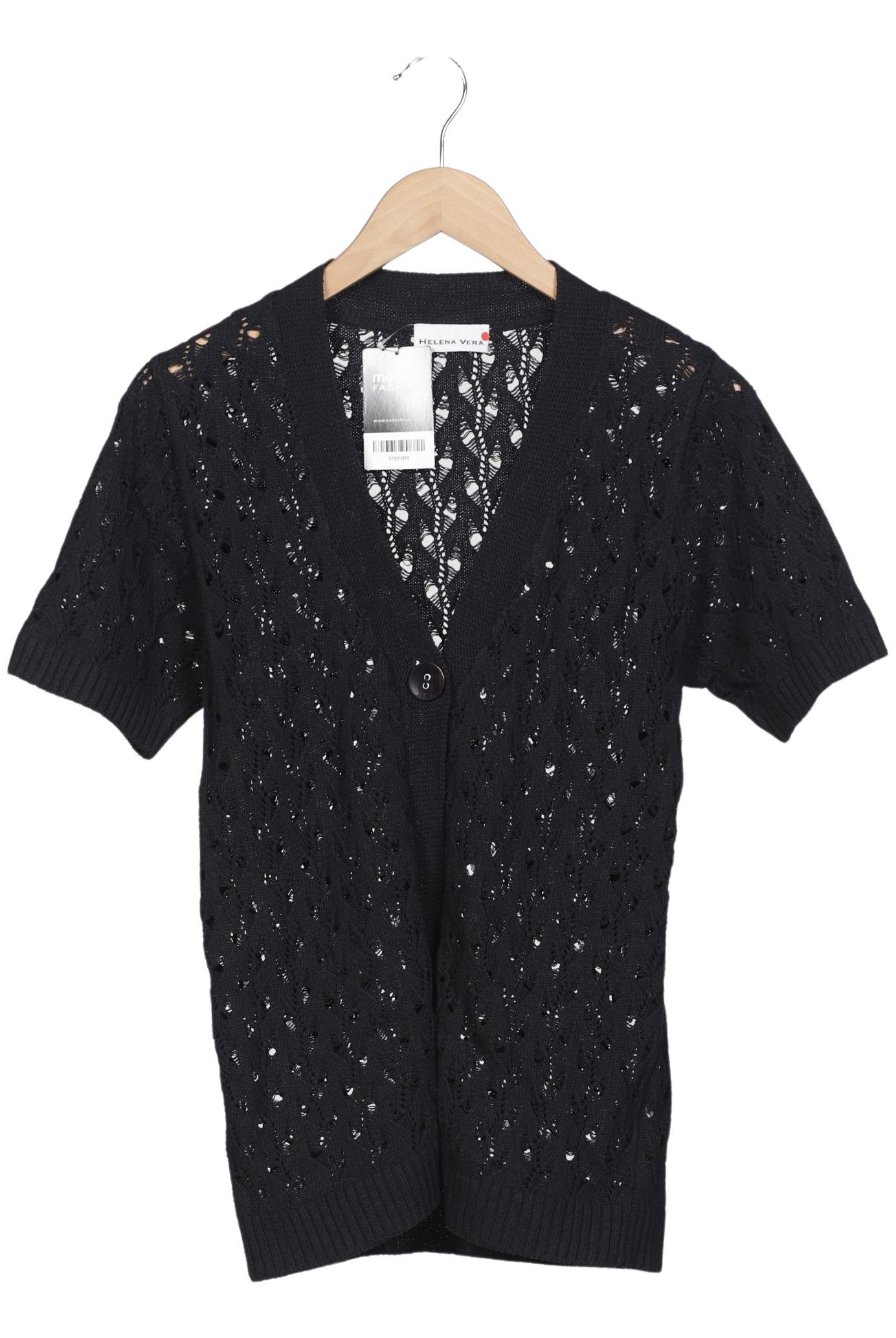

Helena Vera Damen Strickjacke, schwarz, Gr. 42