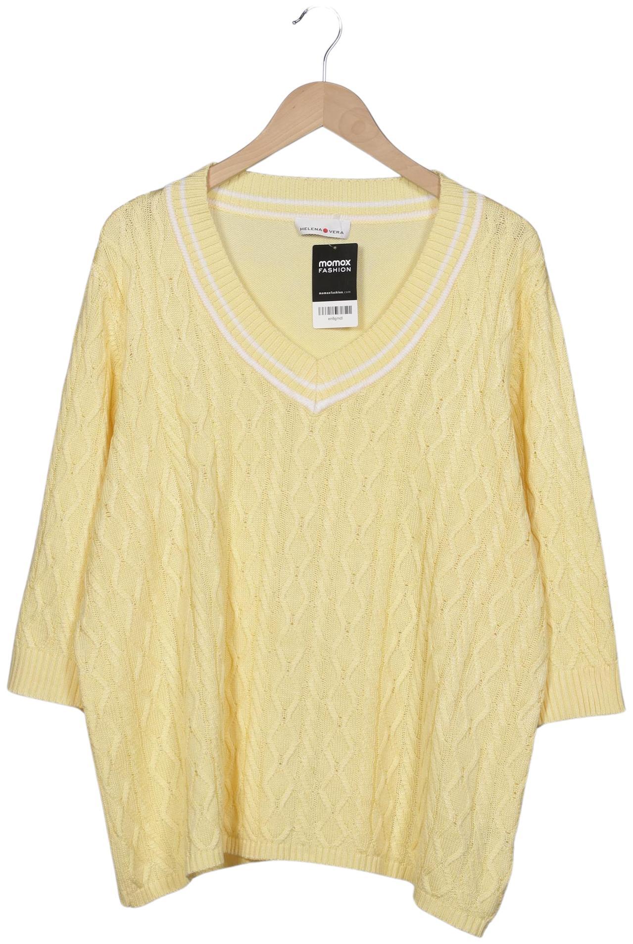

Helena Vera Damen Pullover, gelb, Gr. 52