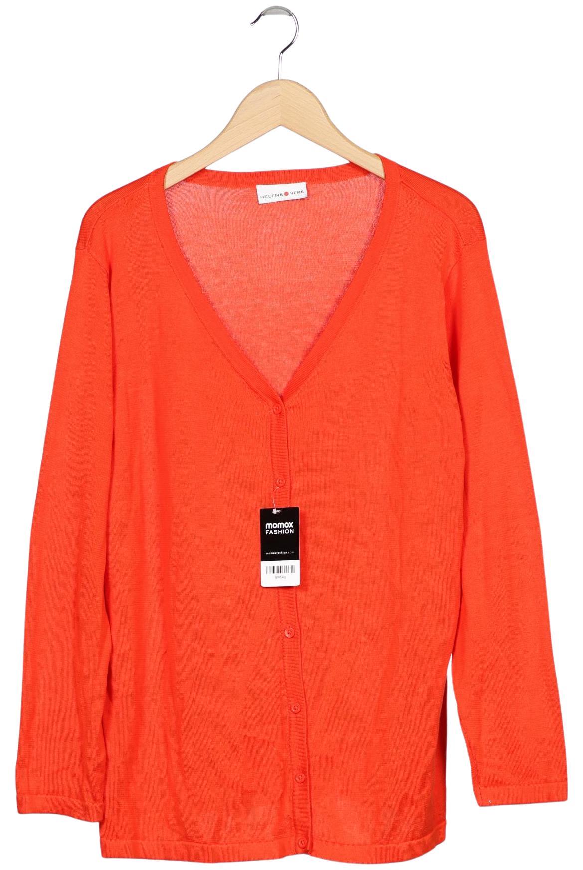 

Helena Vera Damen Strickjacke, orange, Gr. 46