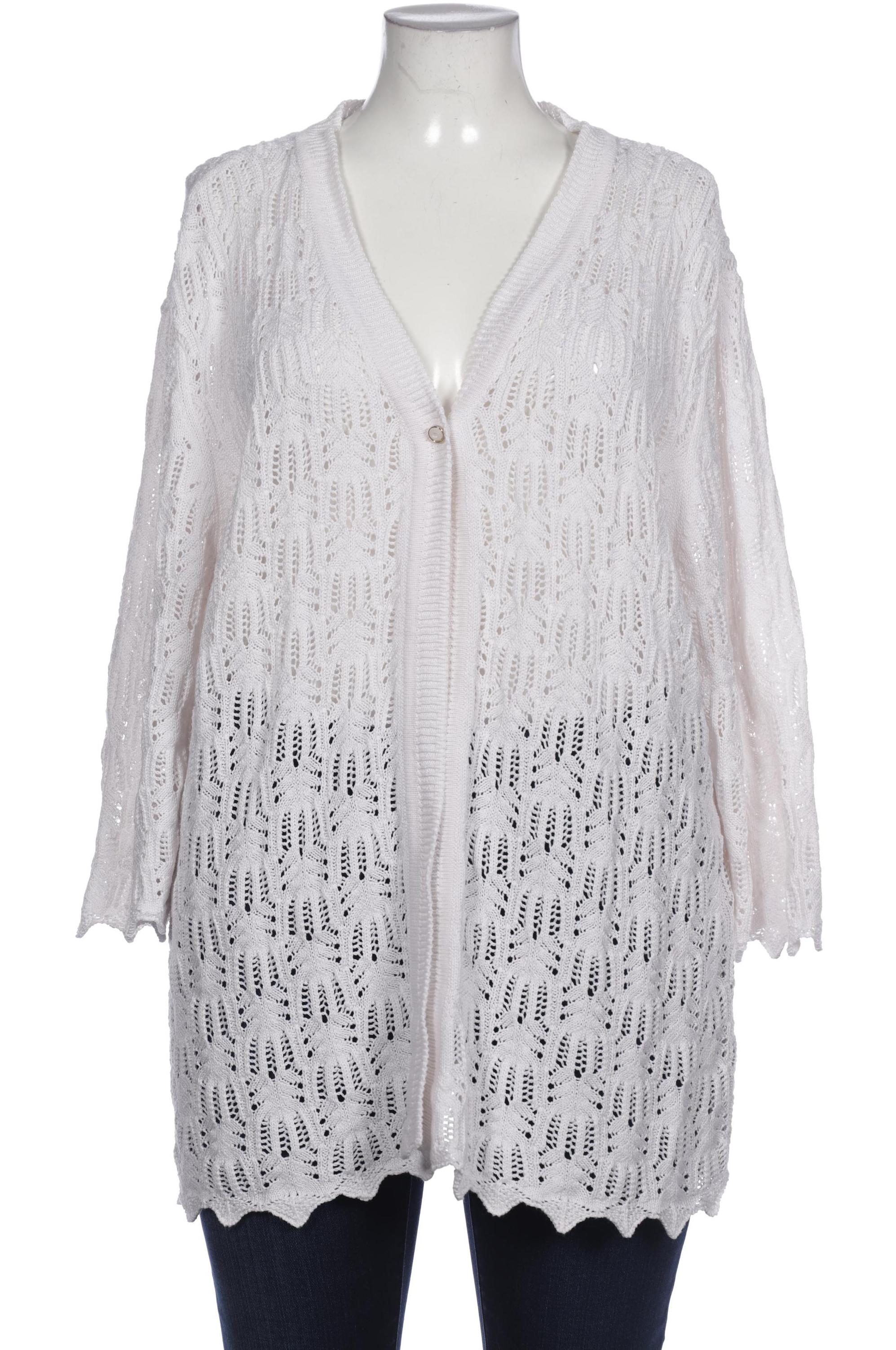 

Helena Vera Damen Strickjacke, weiß, Gr. 46