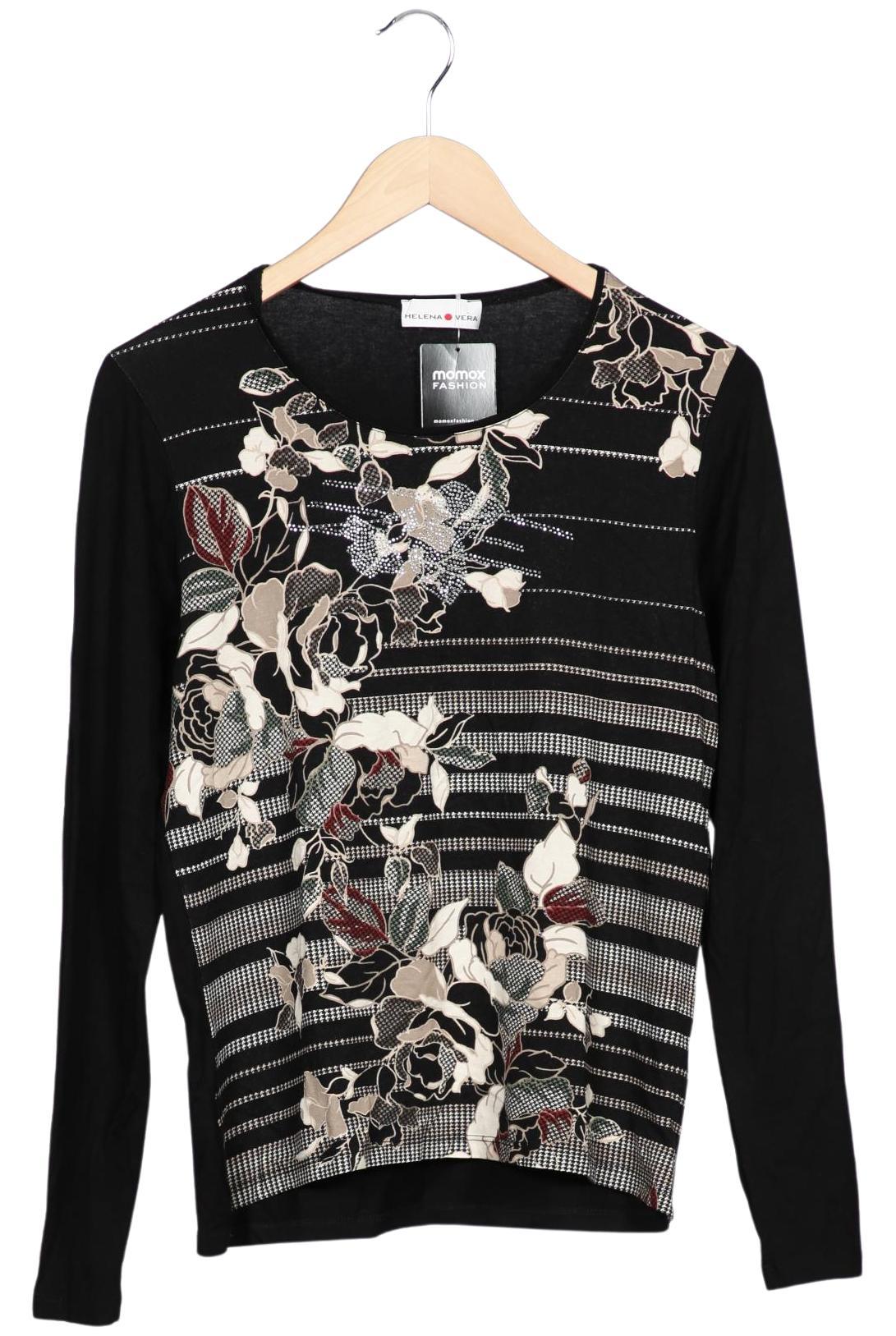 

Helena Vera Damen Langarmshirt, schwarz, Gr. 36