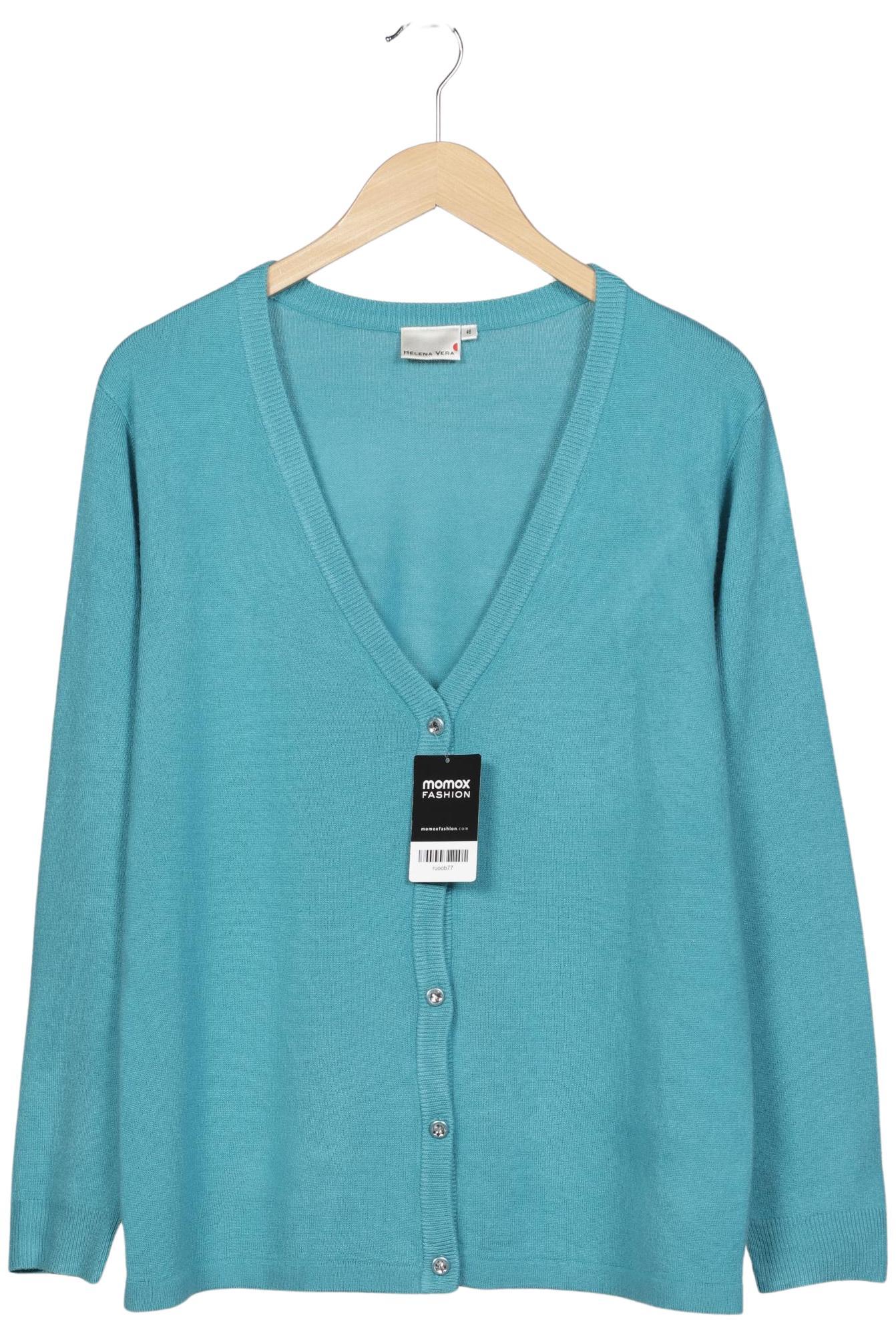 

Helena Vera Damen Strickjacke, türkis, Gr. 46