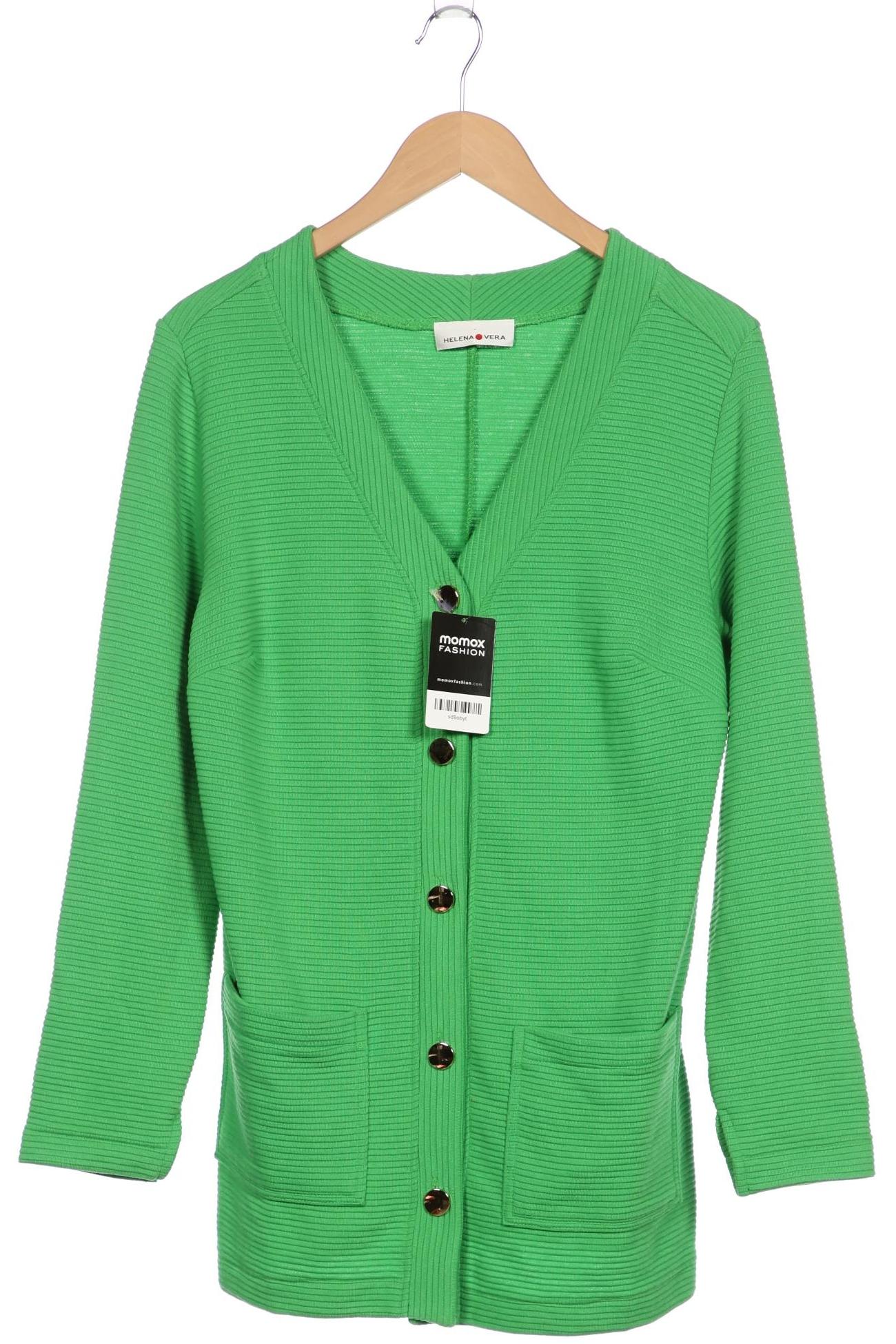 

Helena Vera Damen Strickjacke, grün, Gr. 42