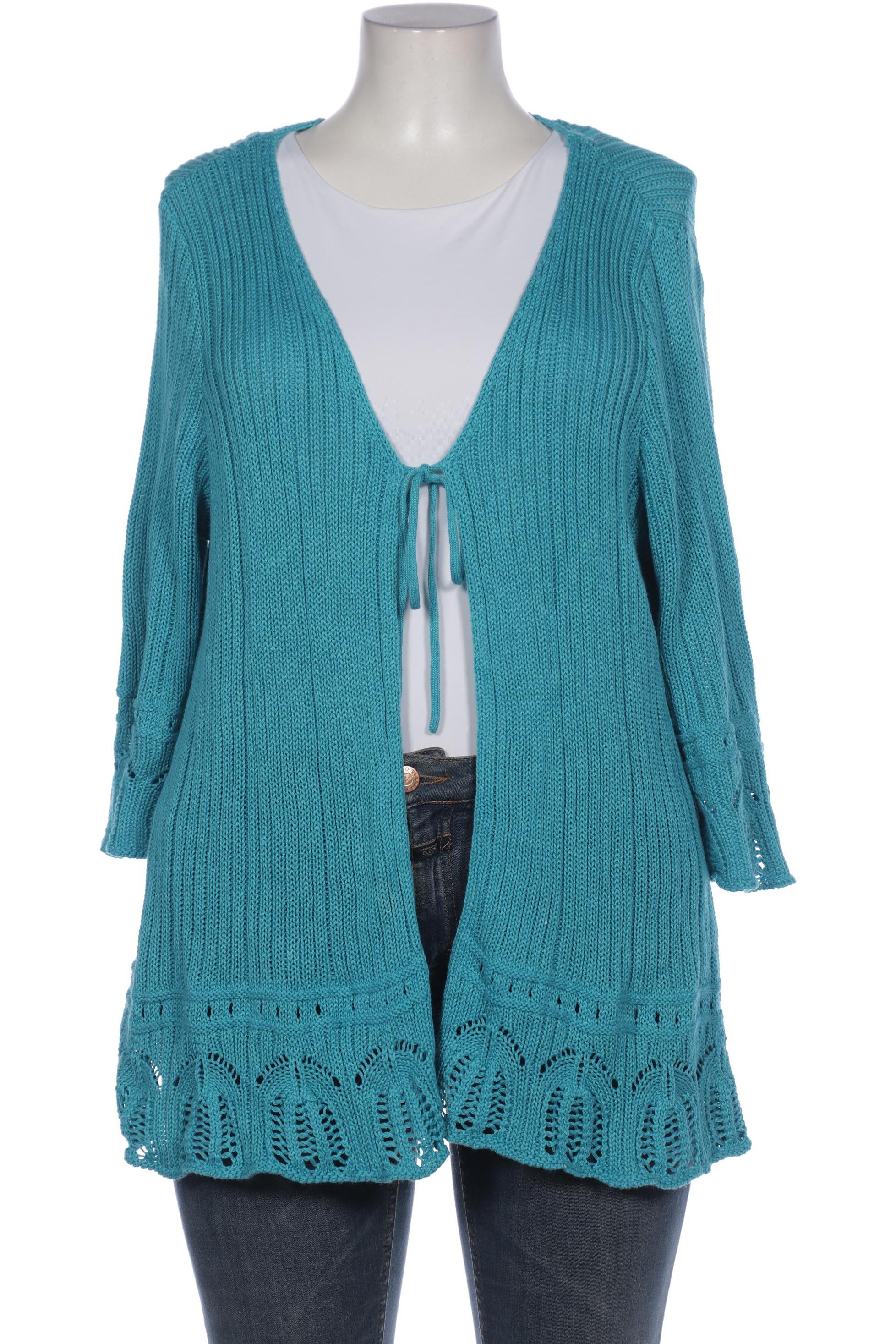 

Helena Vera Damen Strickjacke, blau, Gr. 46