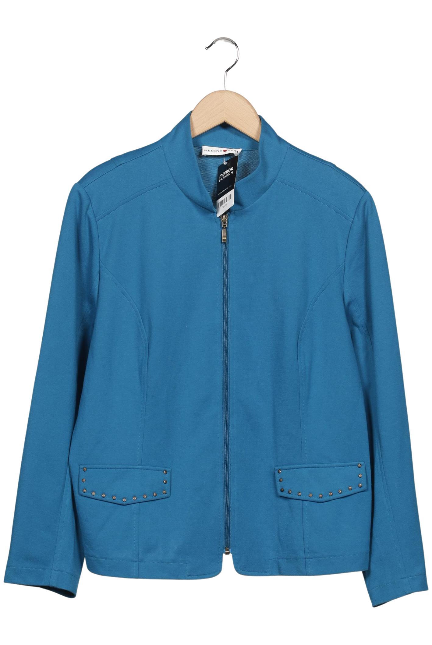 

Helena Vera Damen Strickjacke, blau, Gr. 48