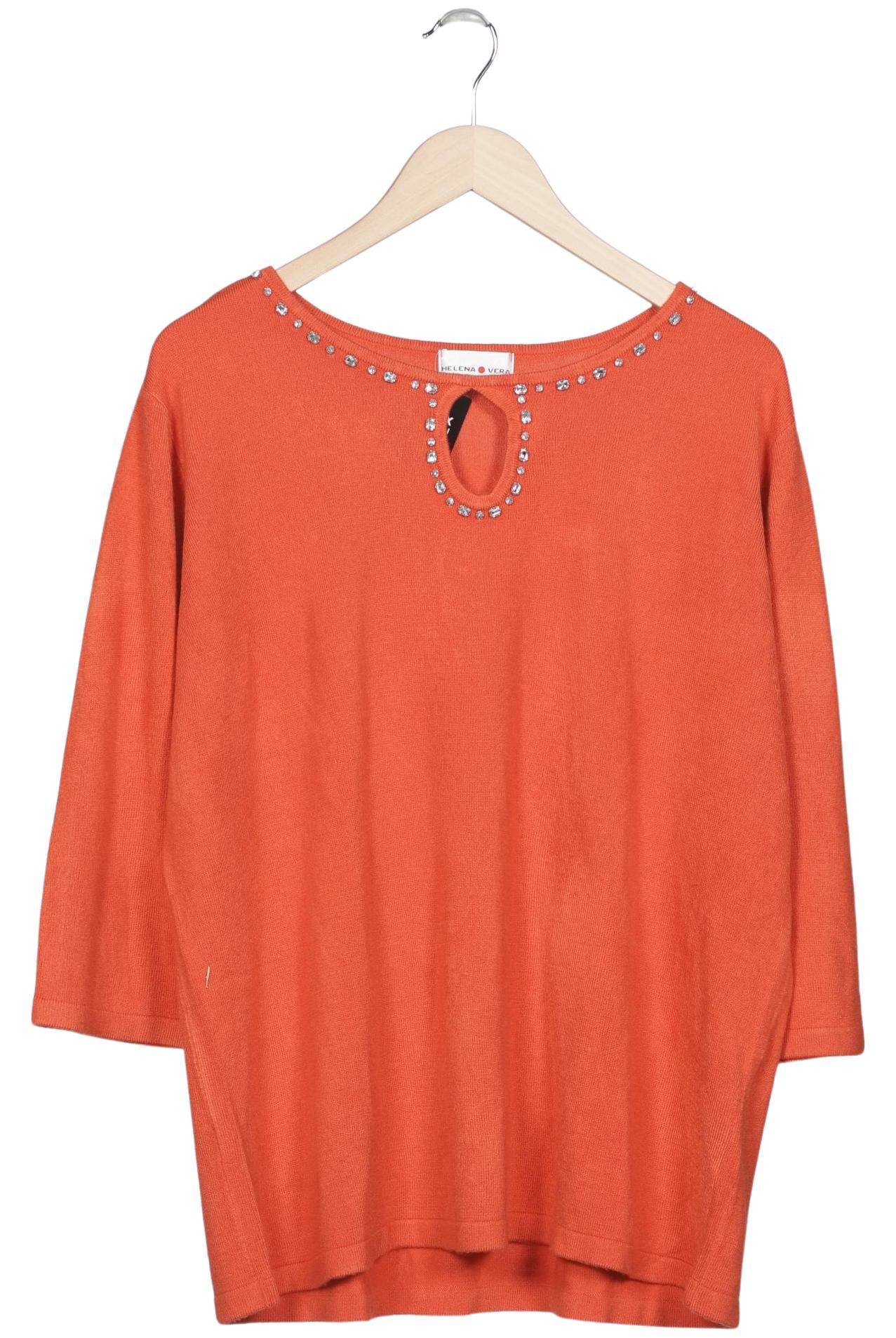 

Helena Vera Damen Pullover, orange, Gr. 52